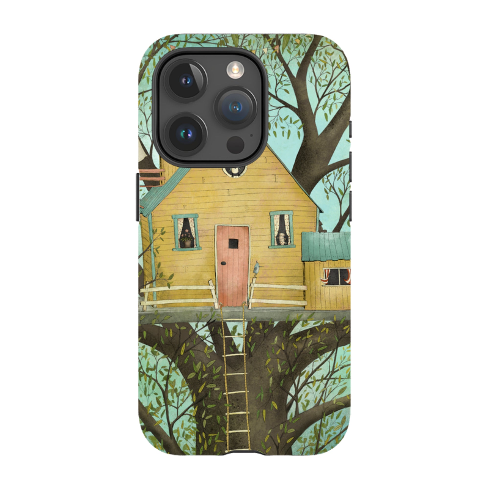 iPhone Tough Case - Tree House By Maja Lindberg