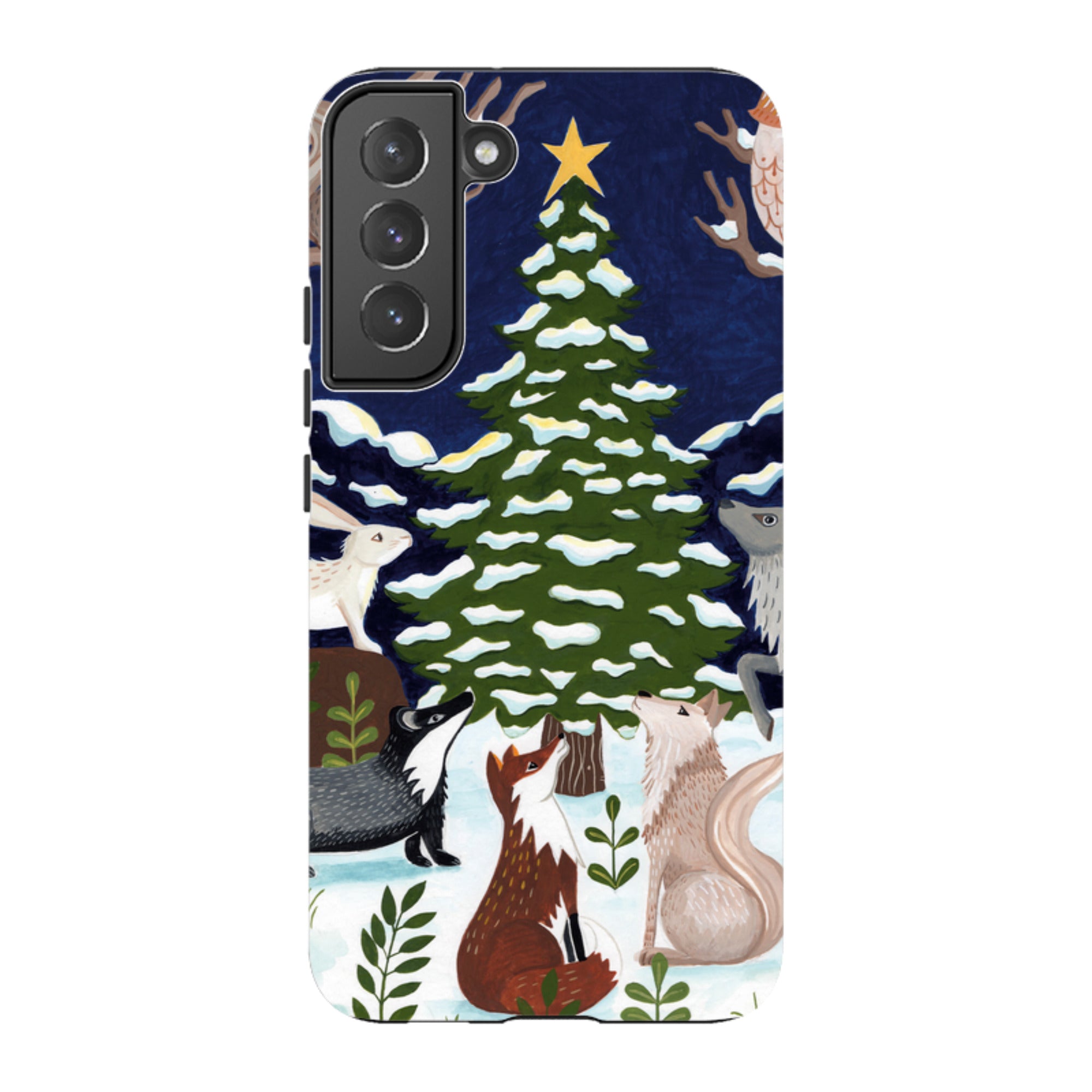 Samsung Tough Case - Christmas Tree By Bex Parkin