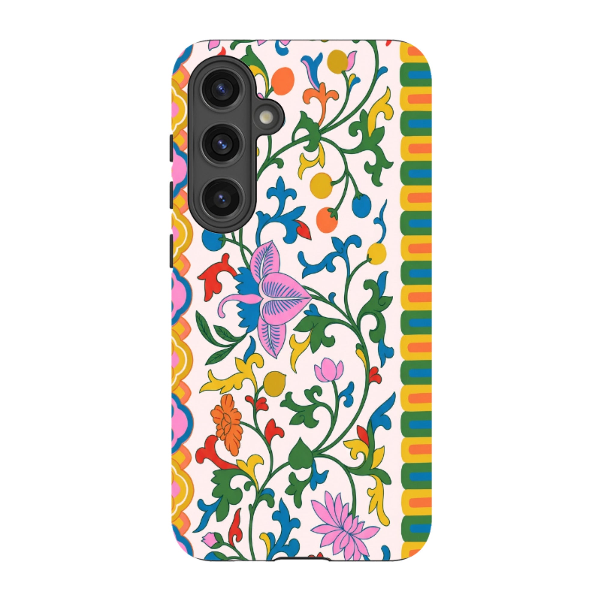 Samsung Tough Case - Vintage Asian Silk Tapestry