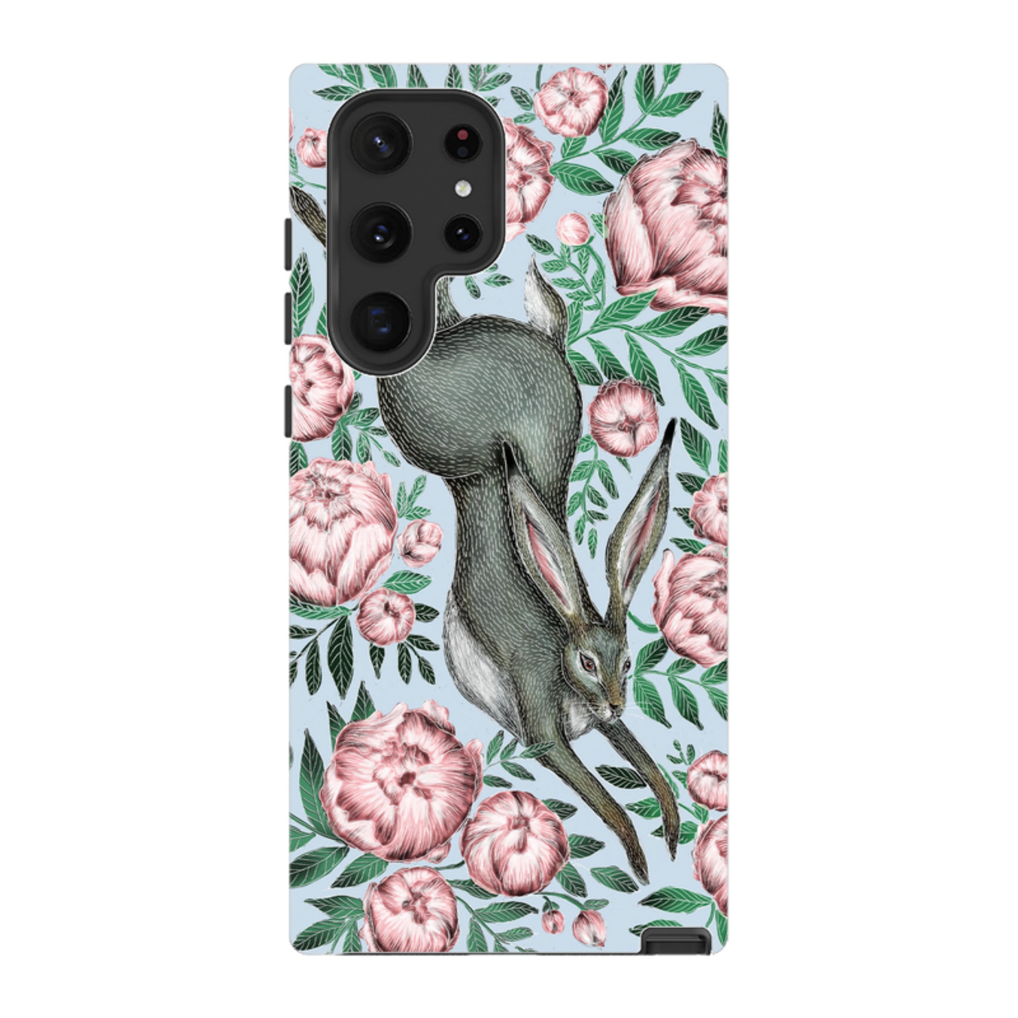 Samsung Tough Case - Hare And Peonies By Catherine Rowe