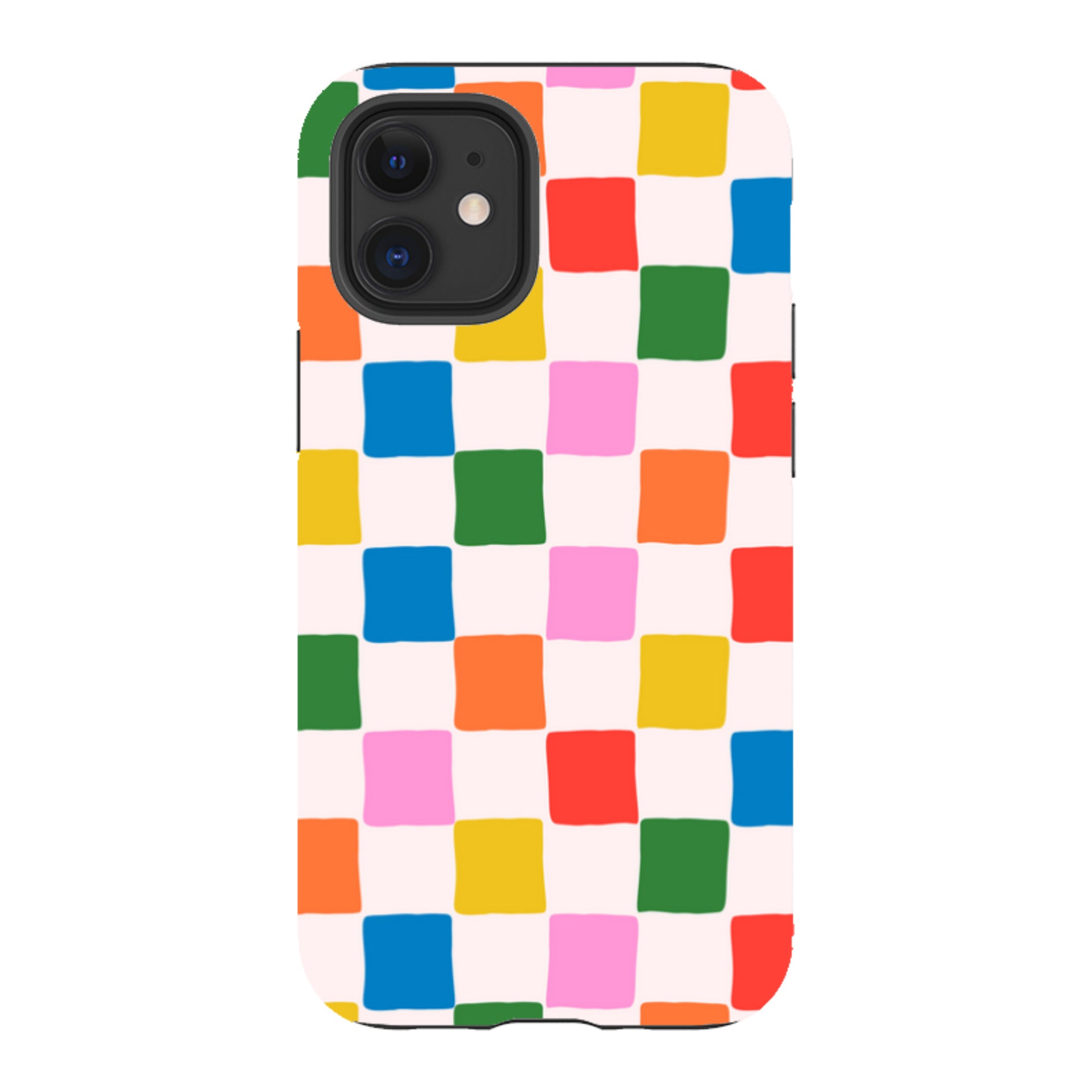 iPhone Tough Case -Multi Tiles
