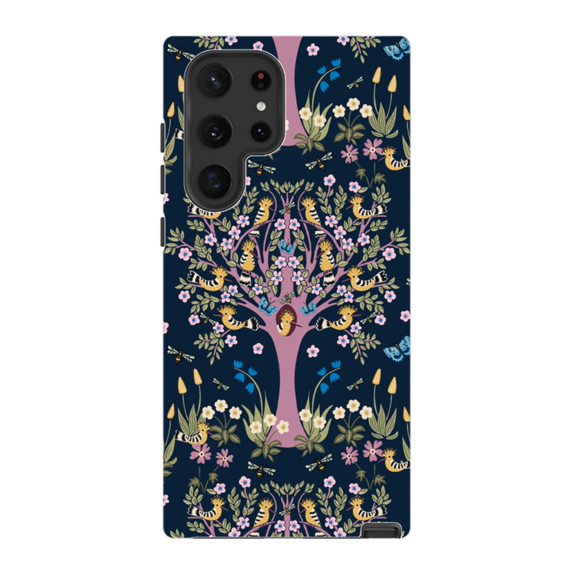 Samsung Tough Case - Hoopoe Tree By Kate Heiss