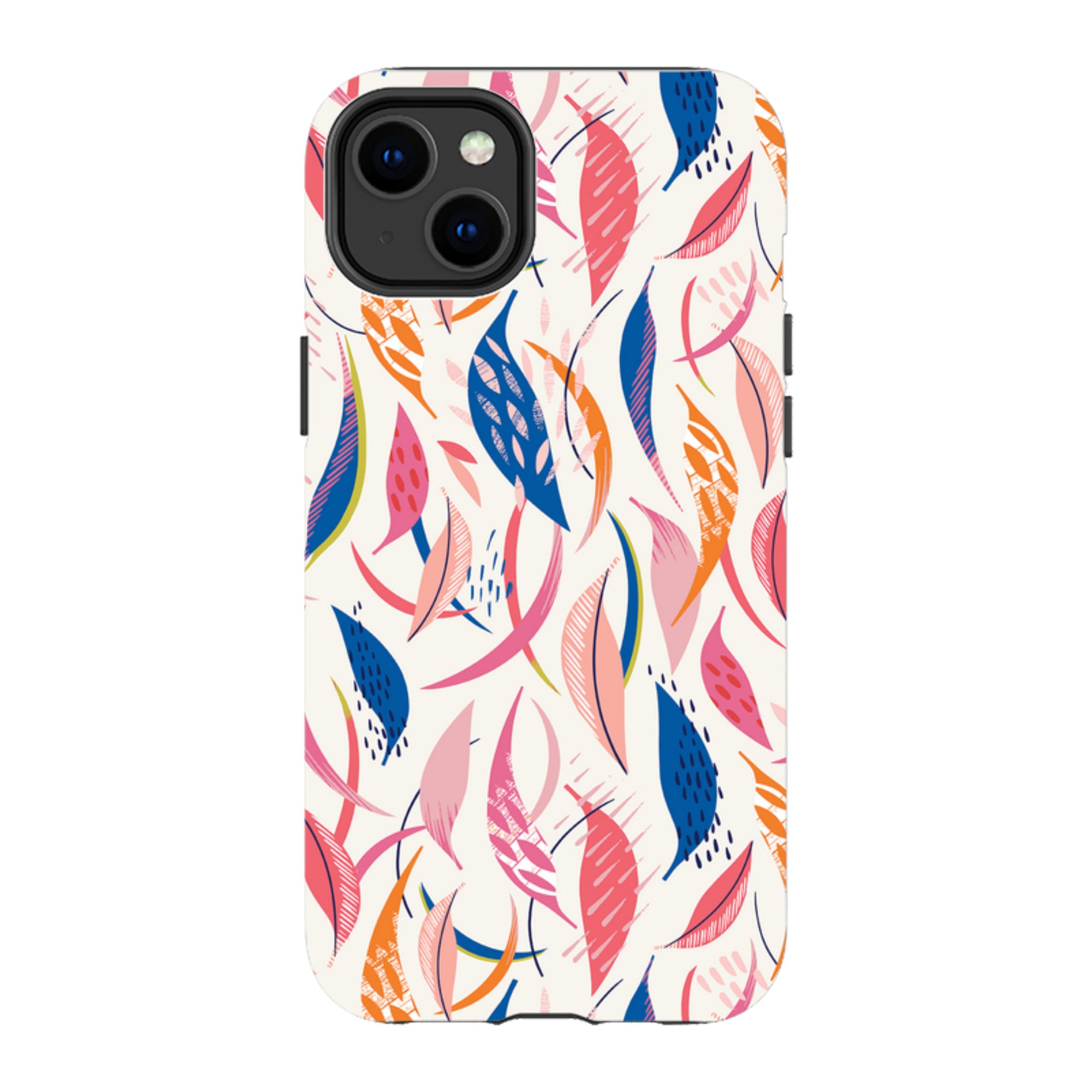 iPhone MagSafe Tough Case -  Flamingo Feathers By Ali Brookes