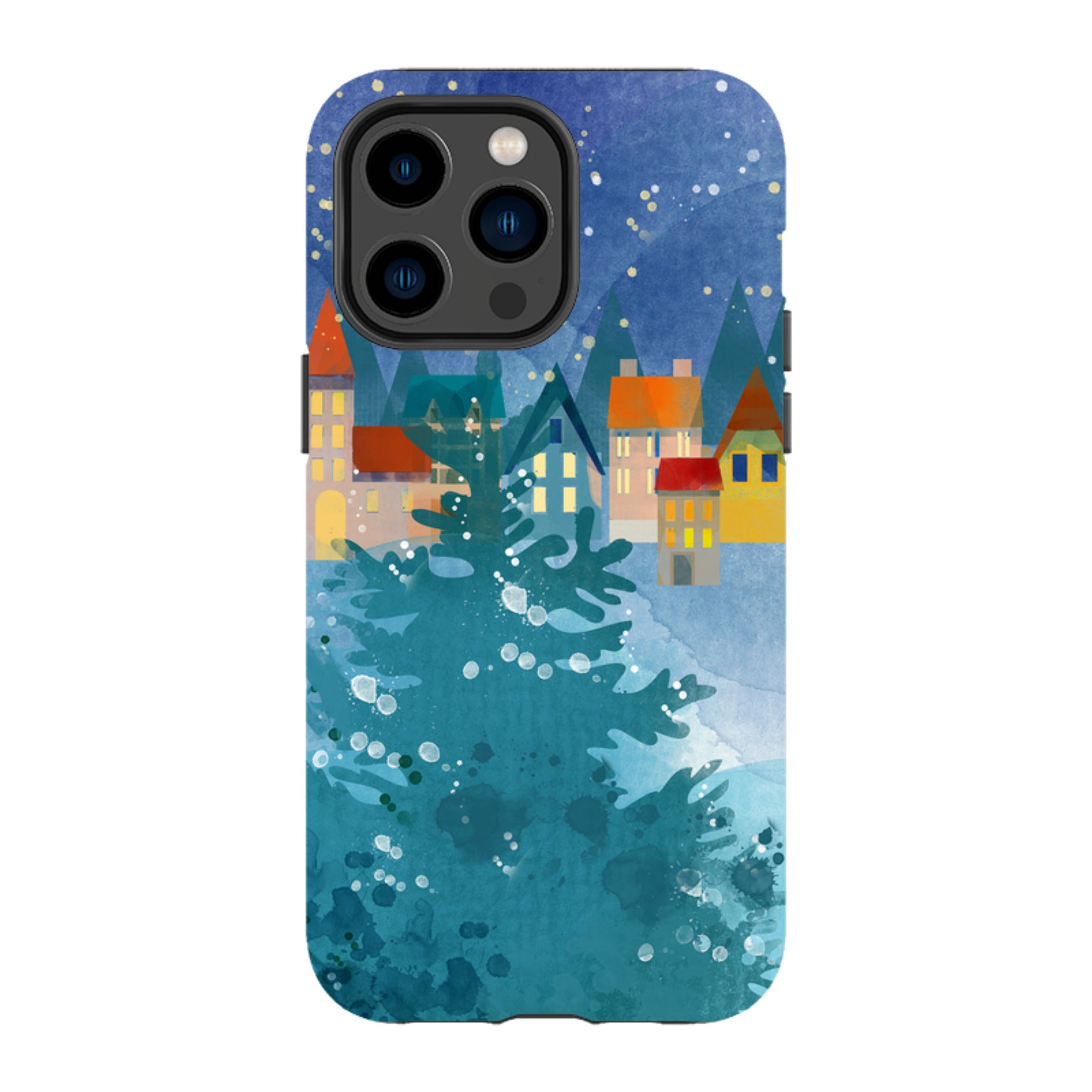 iPhone MagSafe Tough Case - Winter Town
