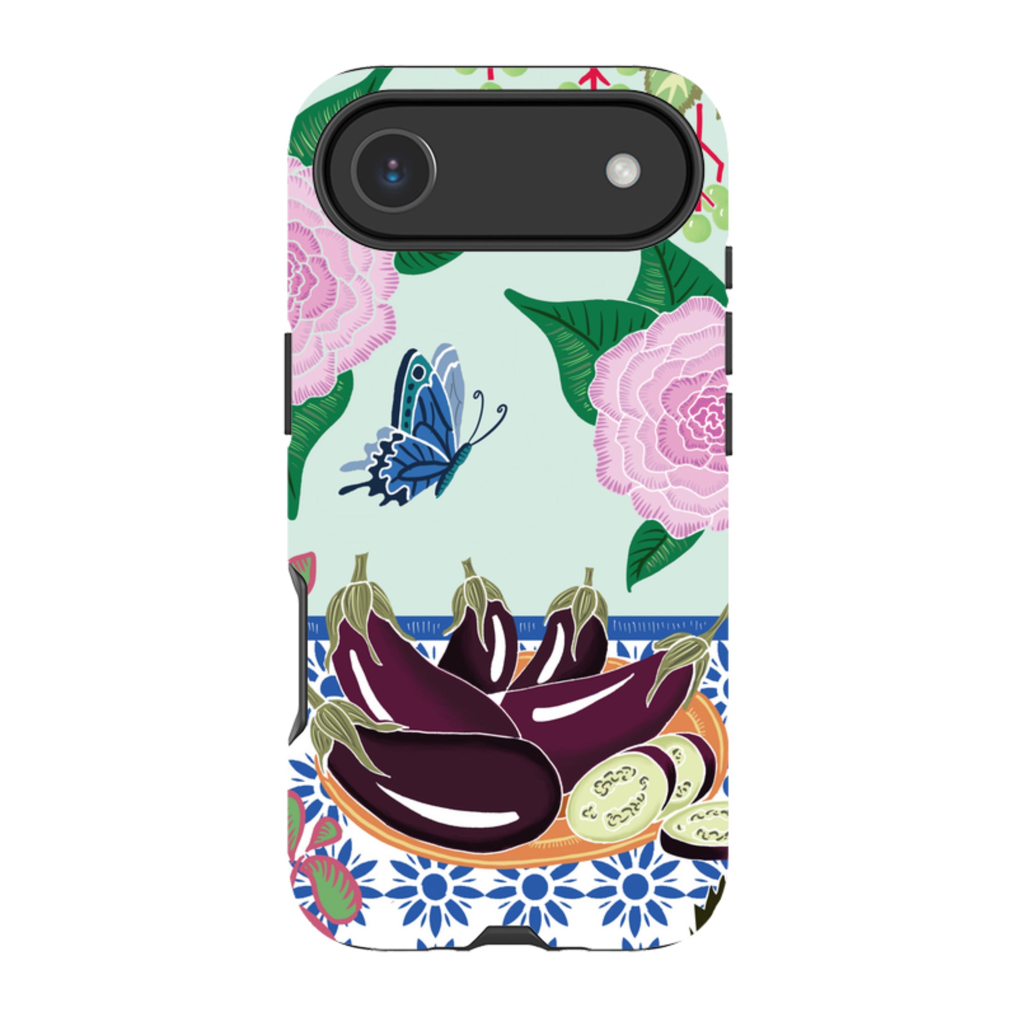 iPhone Tough Case - Aubergines By Kate Heiss