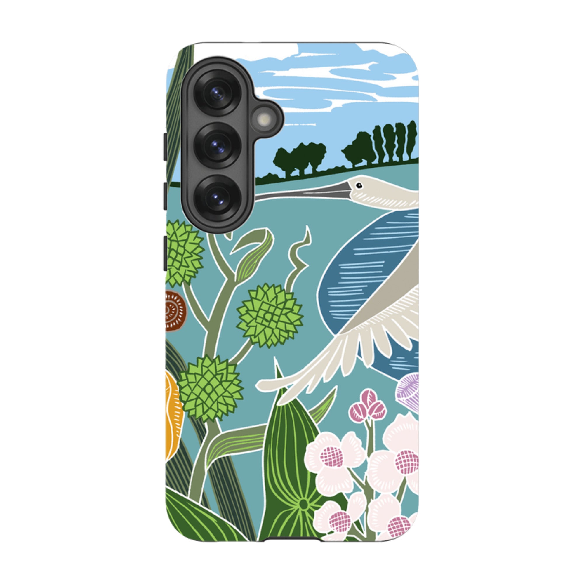 Samsung Tough Case - Spoonbill By Kate Heiss
