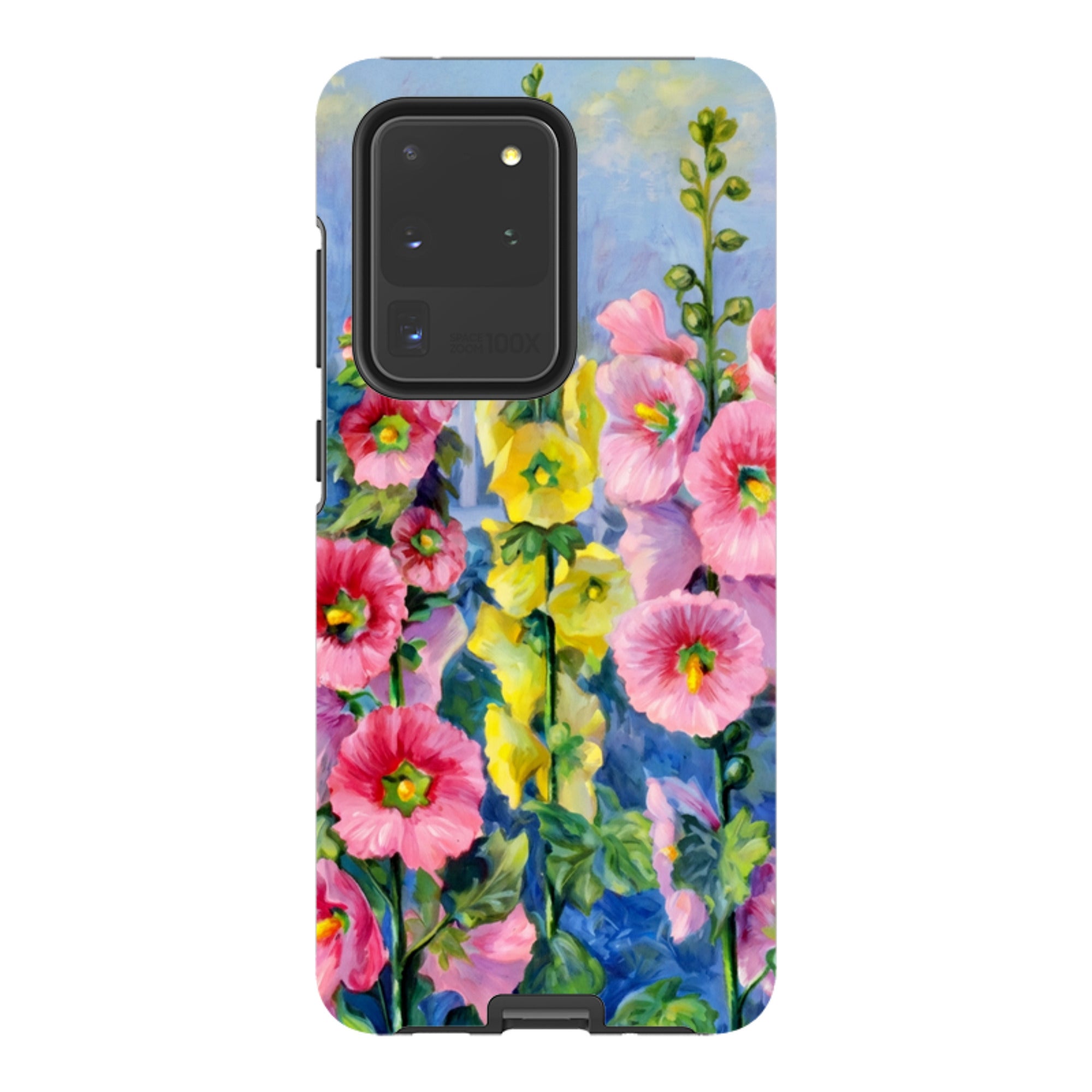 Samsung Tough Case - Hollyhock Garden