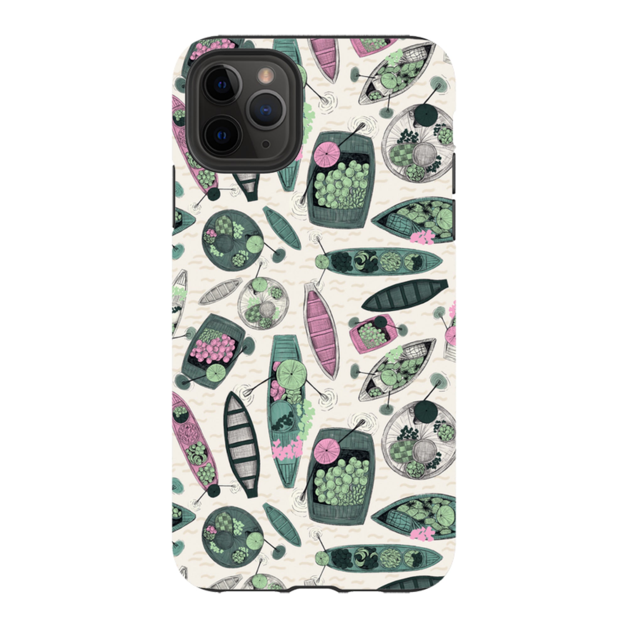 iPhone Tough Case - Floating Markets B By Jade Mosinski
