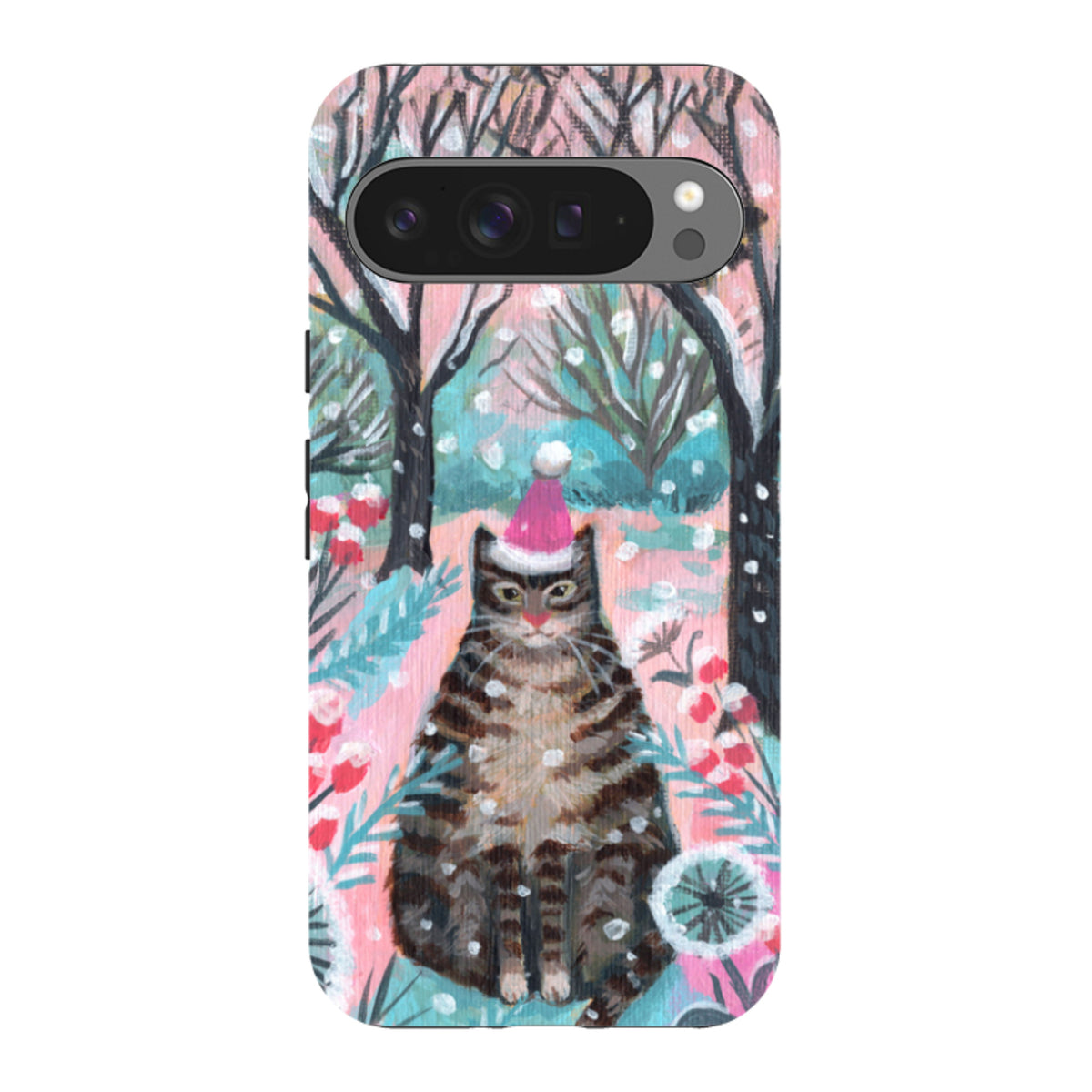 Google Tough Case - Snow Tabby By Mary Stubberfield