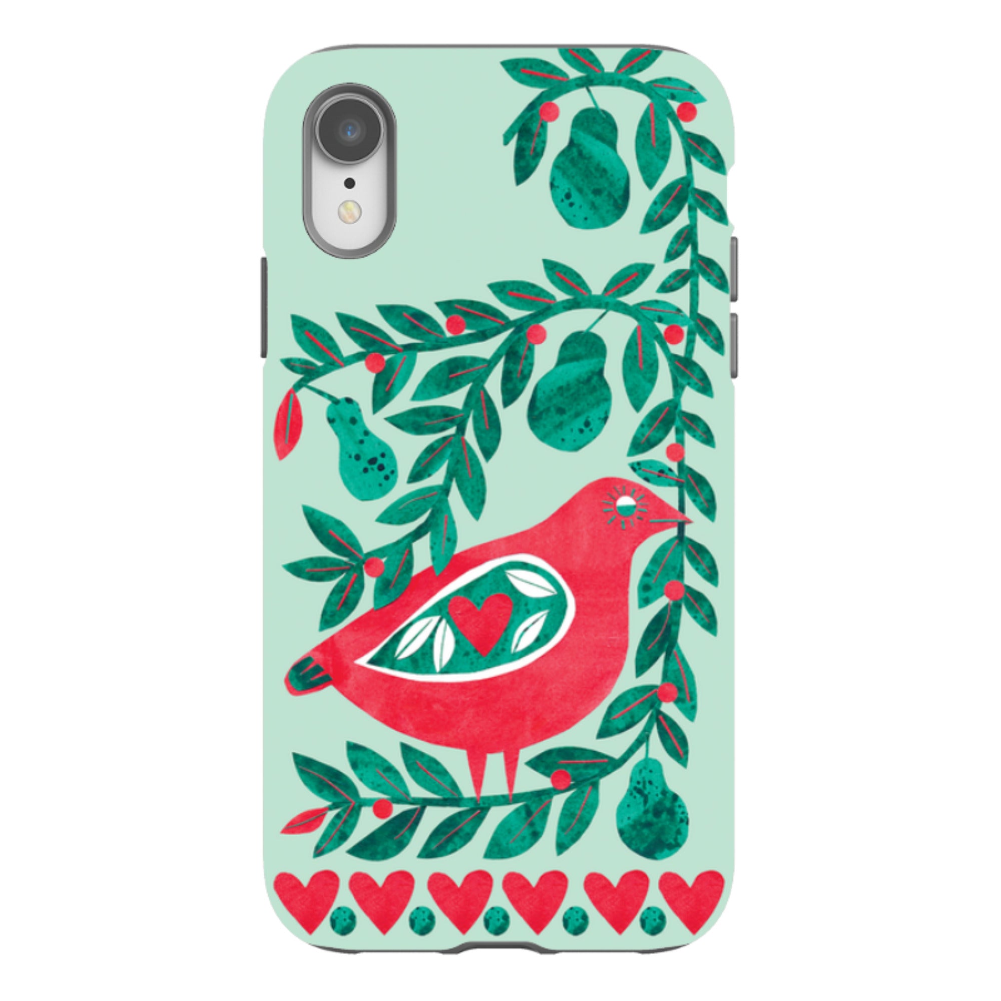 iPhone Tough Case - Partridge With Pears By Tracey English