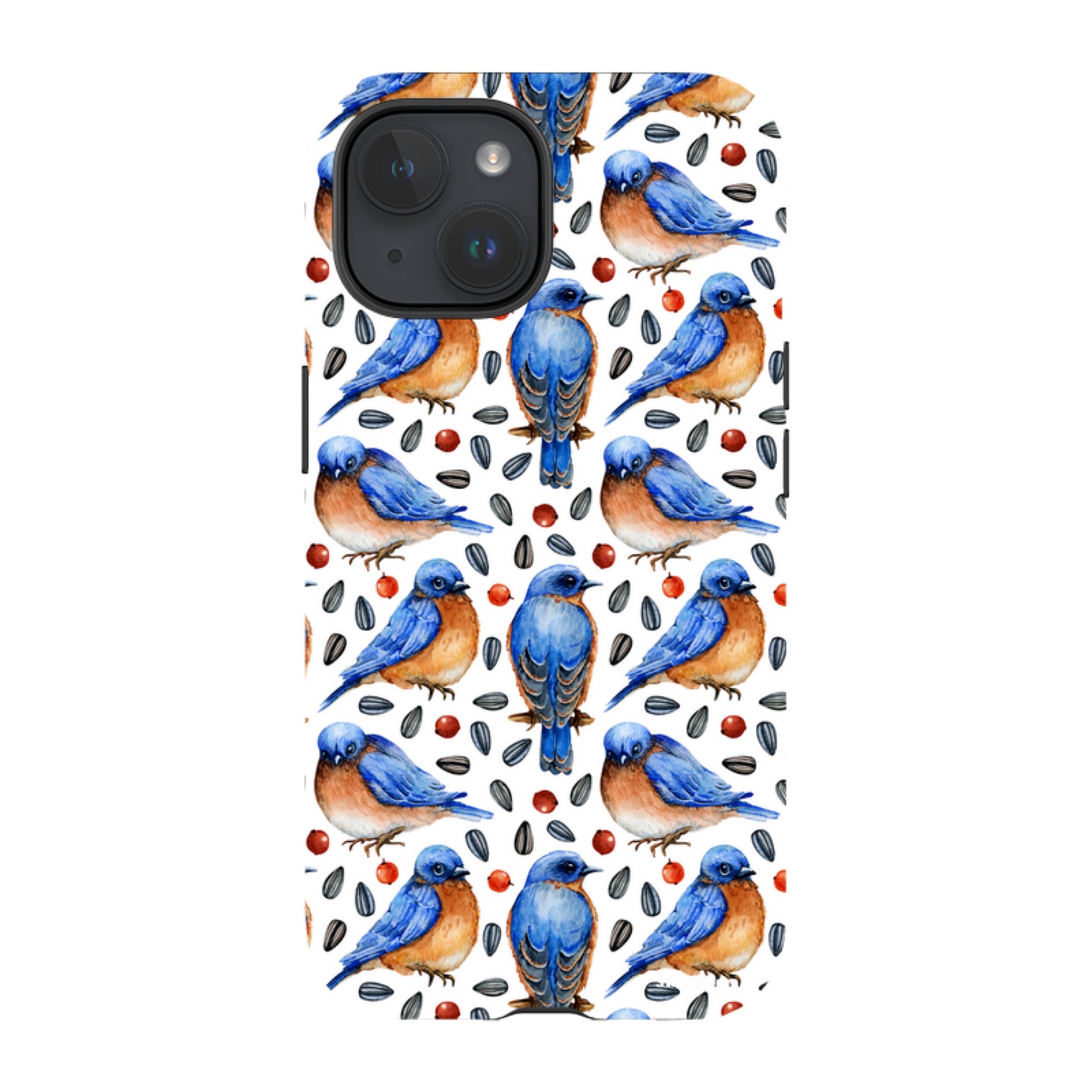 iPhone Tough Case - Bluebirds II
