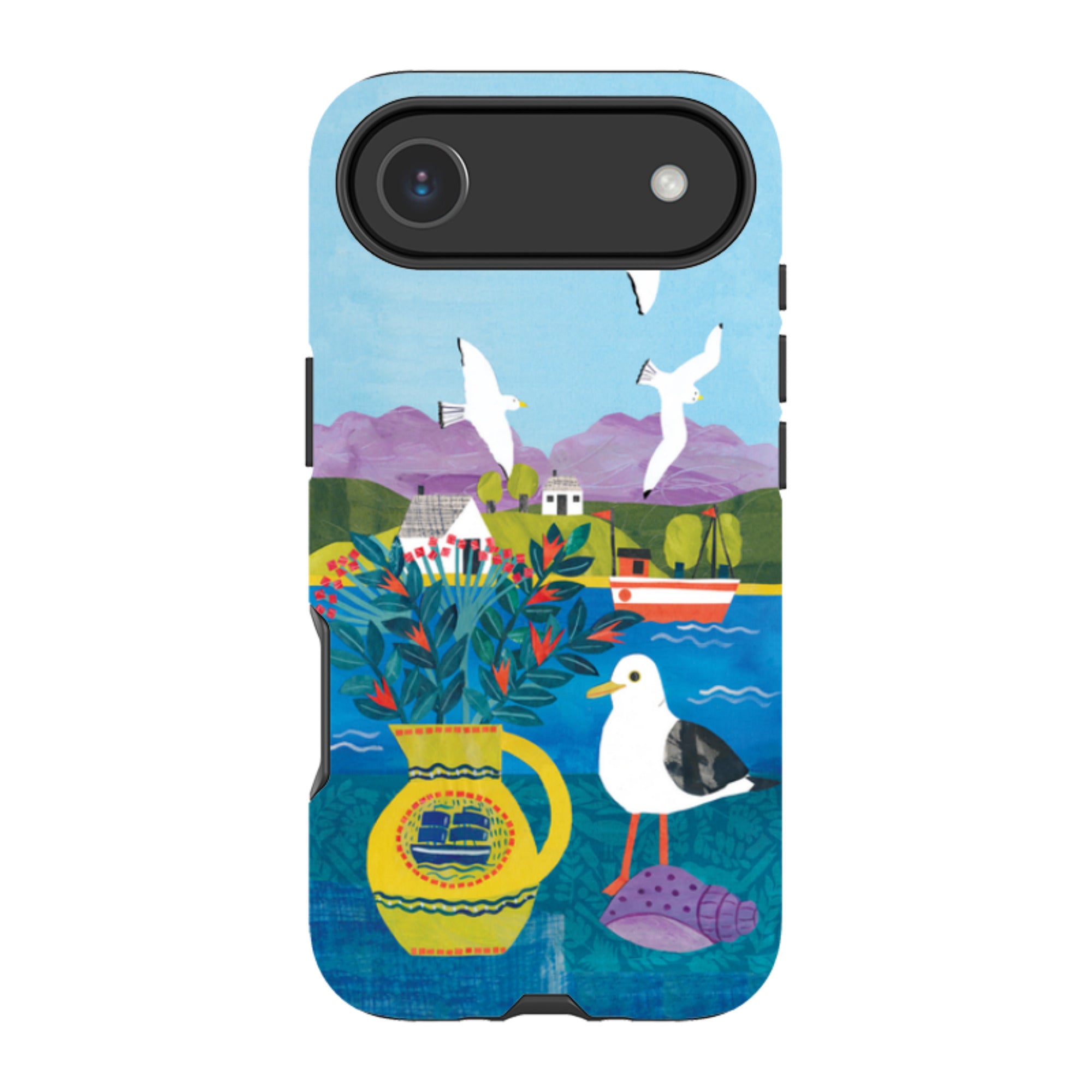 iPhone MagSafe Tough Case - Seagulls By Tracey English