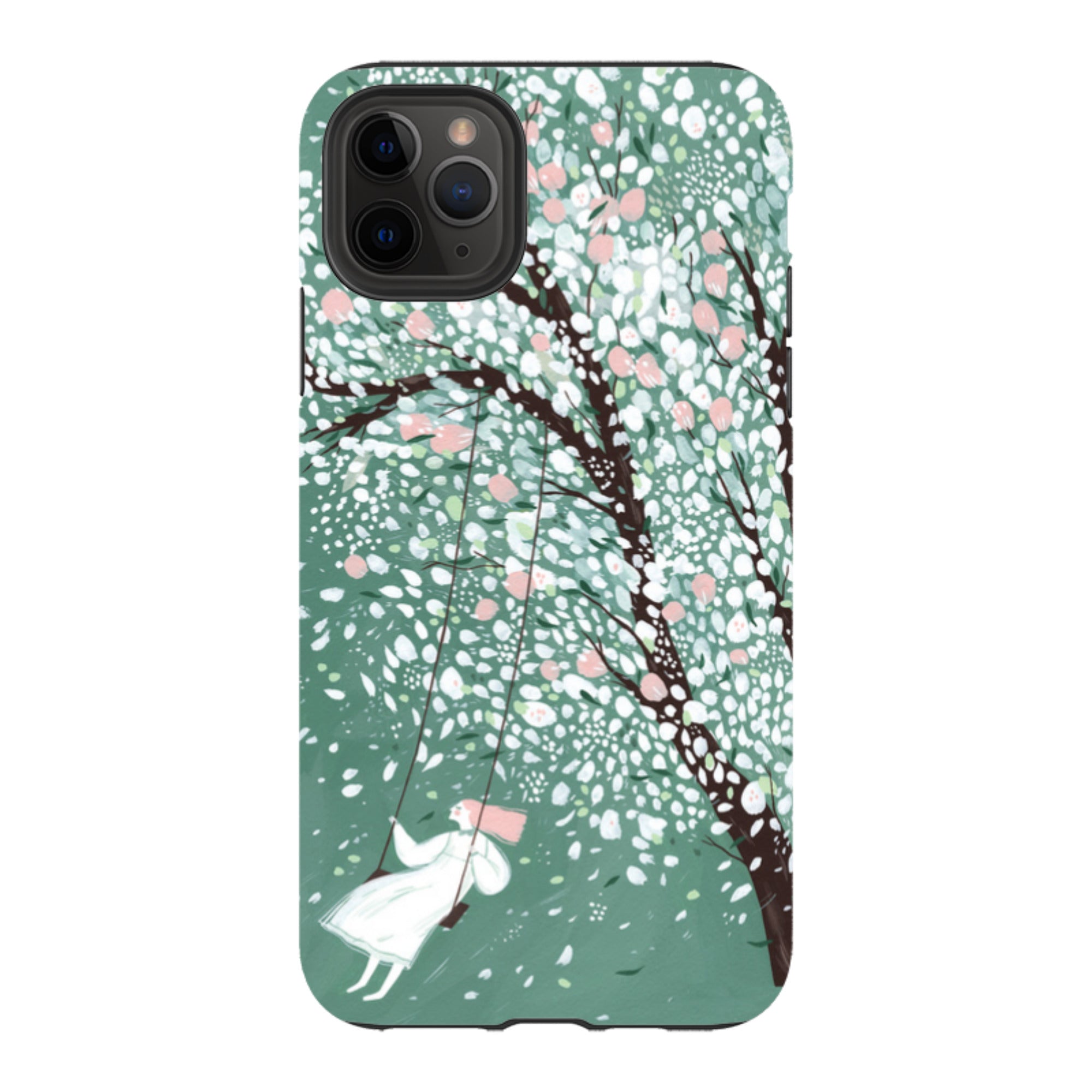 iPhone Tough Case - The Apricot Tree By Madalina Andronic