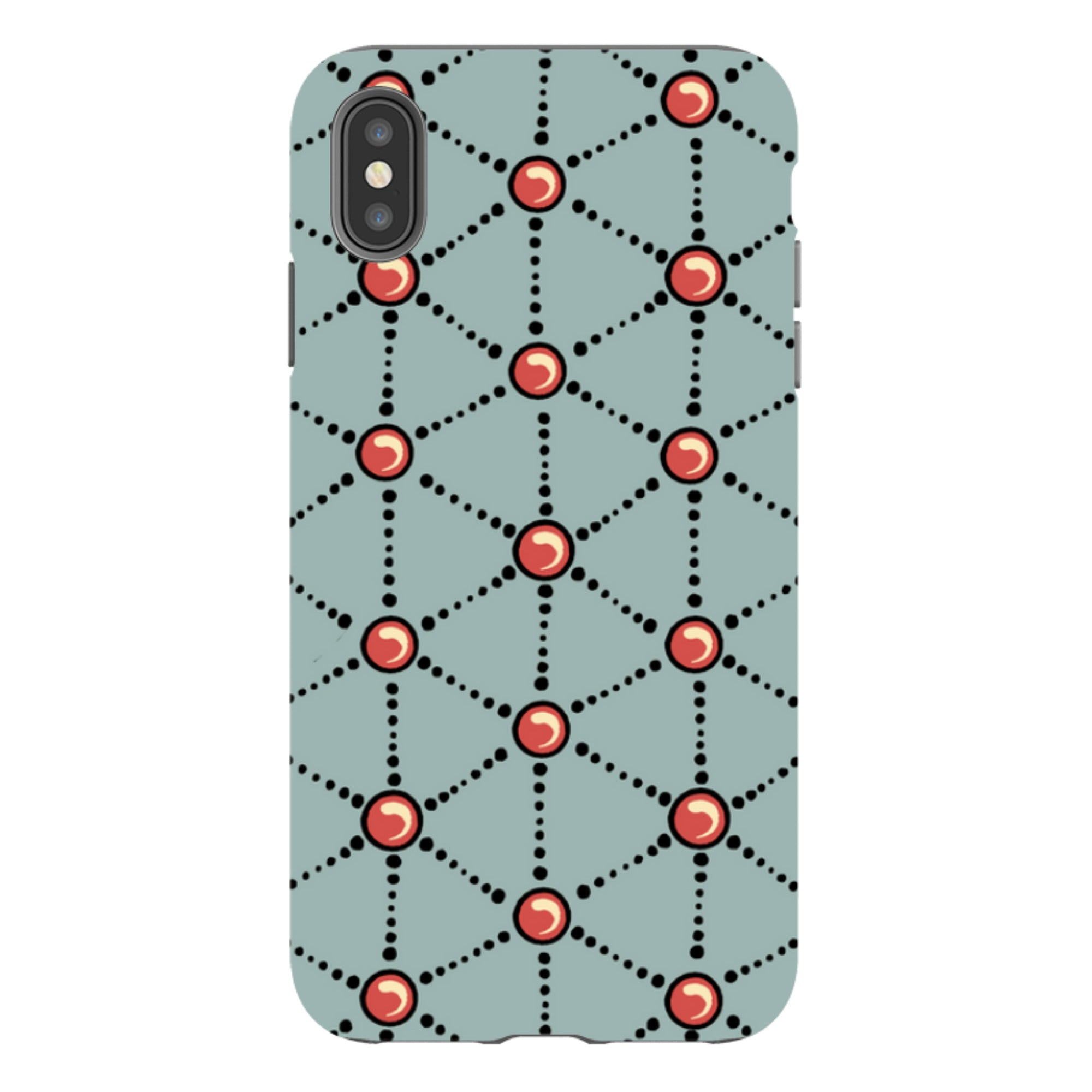iPhone Tough Case - Atomic By Cressida Bell