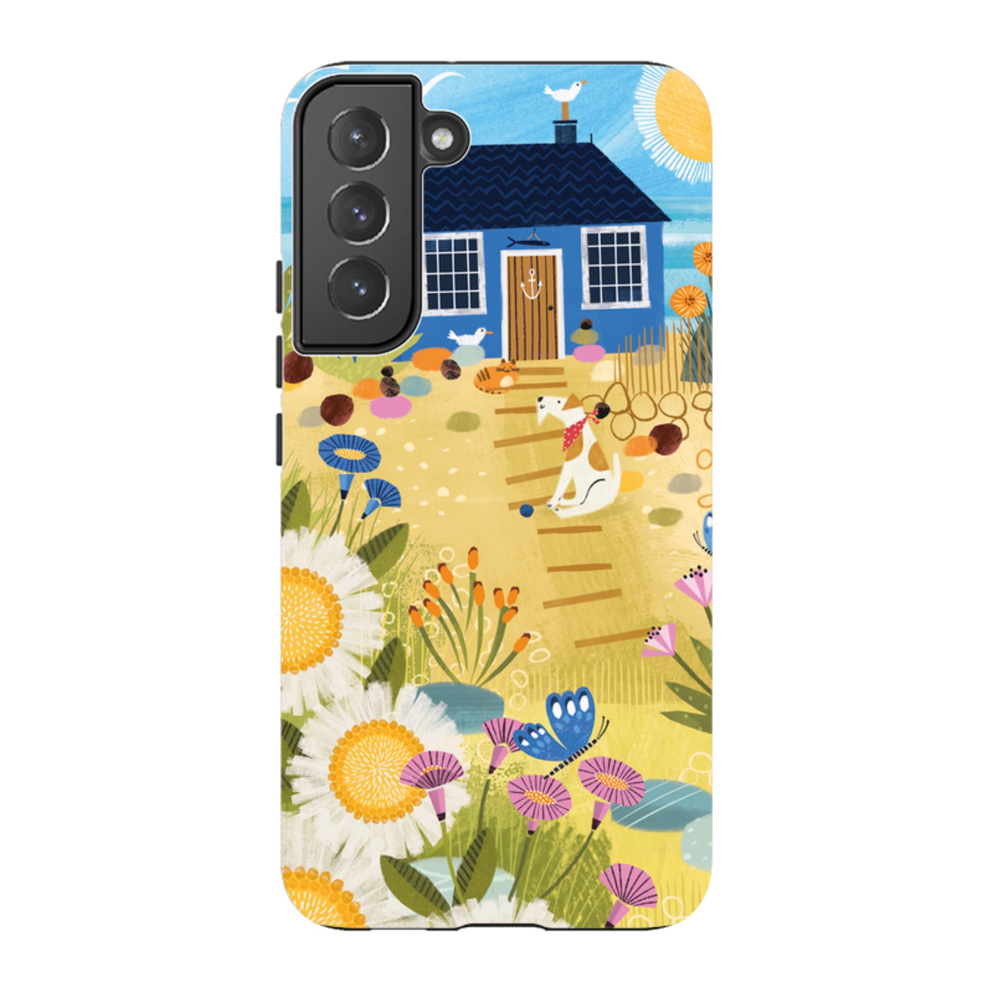 Samsung Tough  Case - Beach House By Ali Brookes