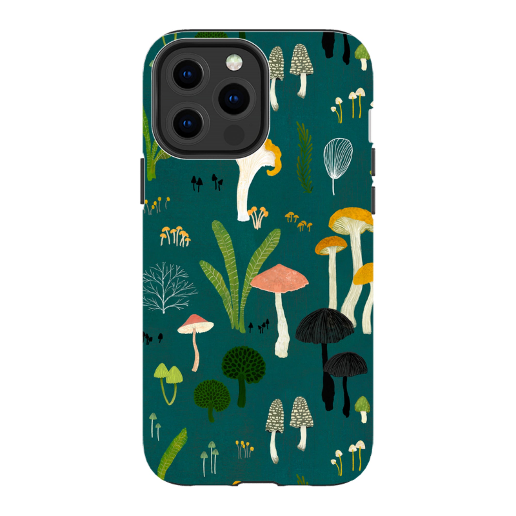 iPhone Tough Case - Mushroom Lake By Katherine Quinn