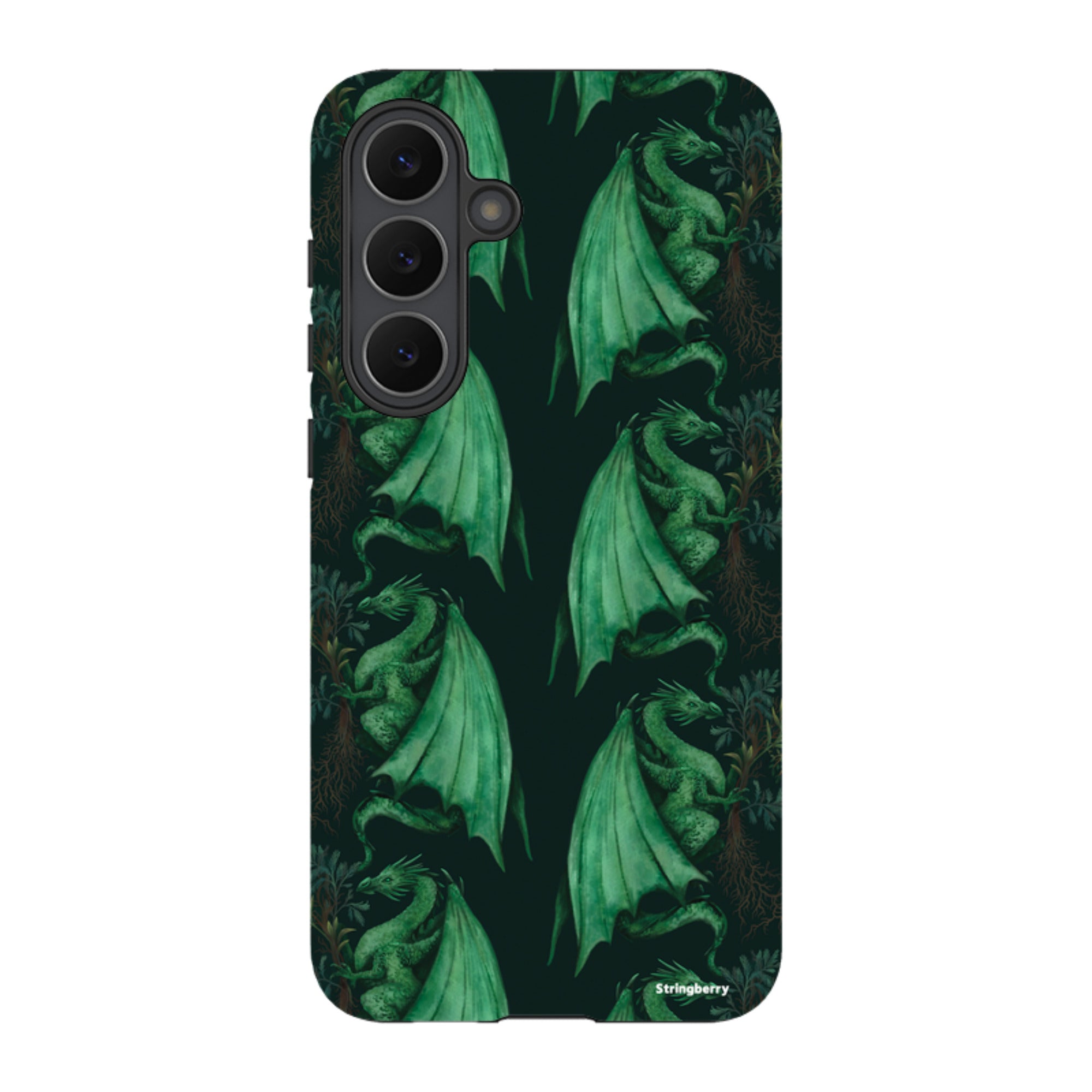 Samsung Tough Case - Arbor Dragon Pattern By Anna Stead