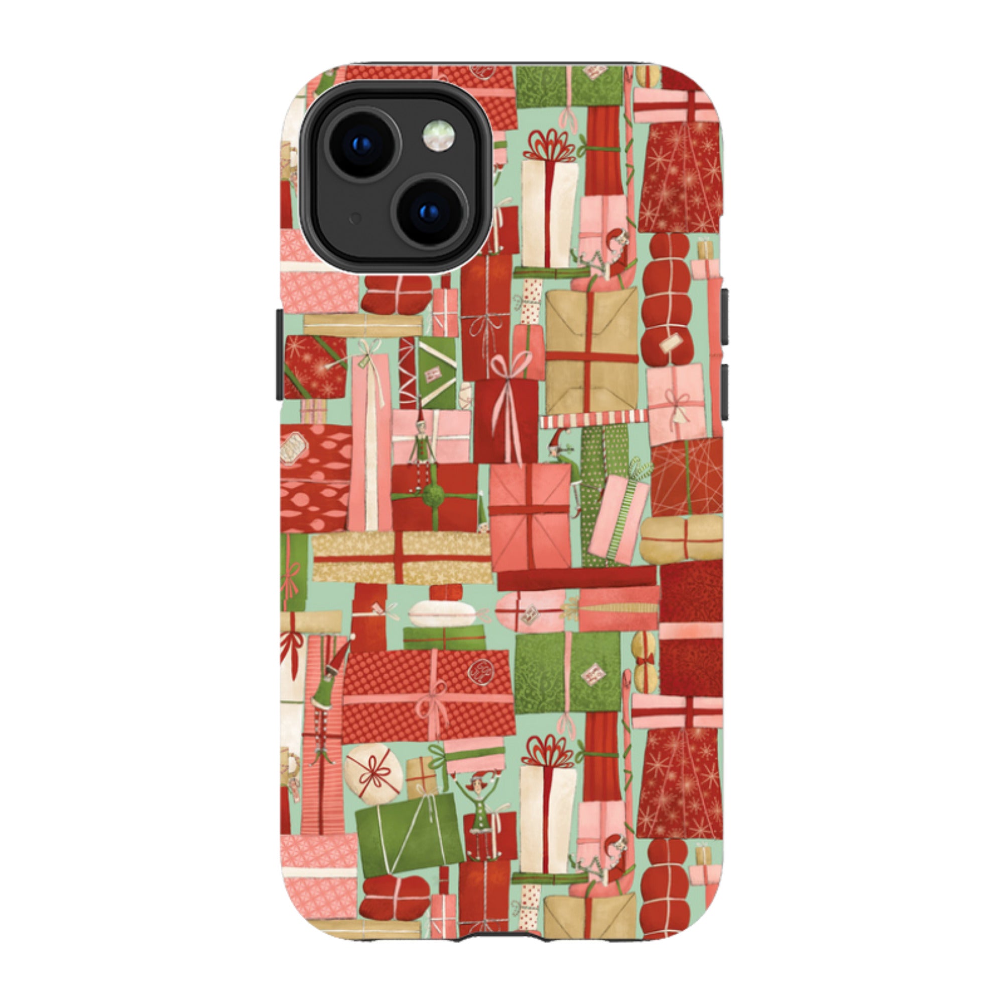 iPhone MagSafe Tough Case - Santas Helpers By Maja Lindberg