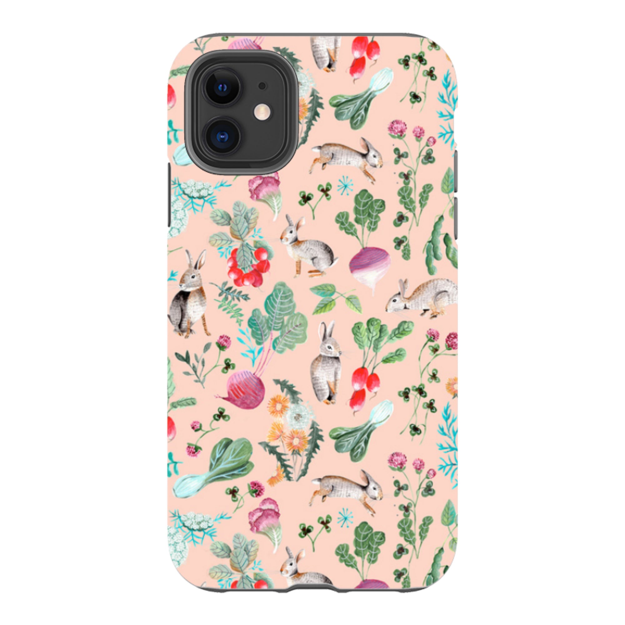 iPhone Tough Case - Rabbits By Caroline Bonne Muller