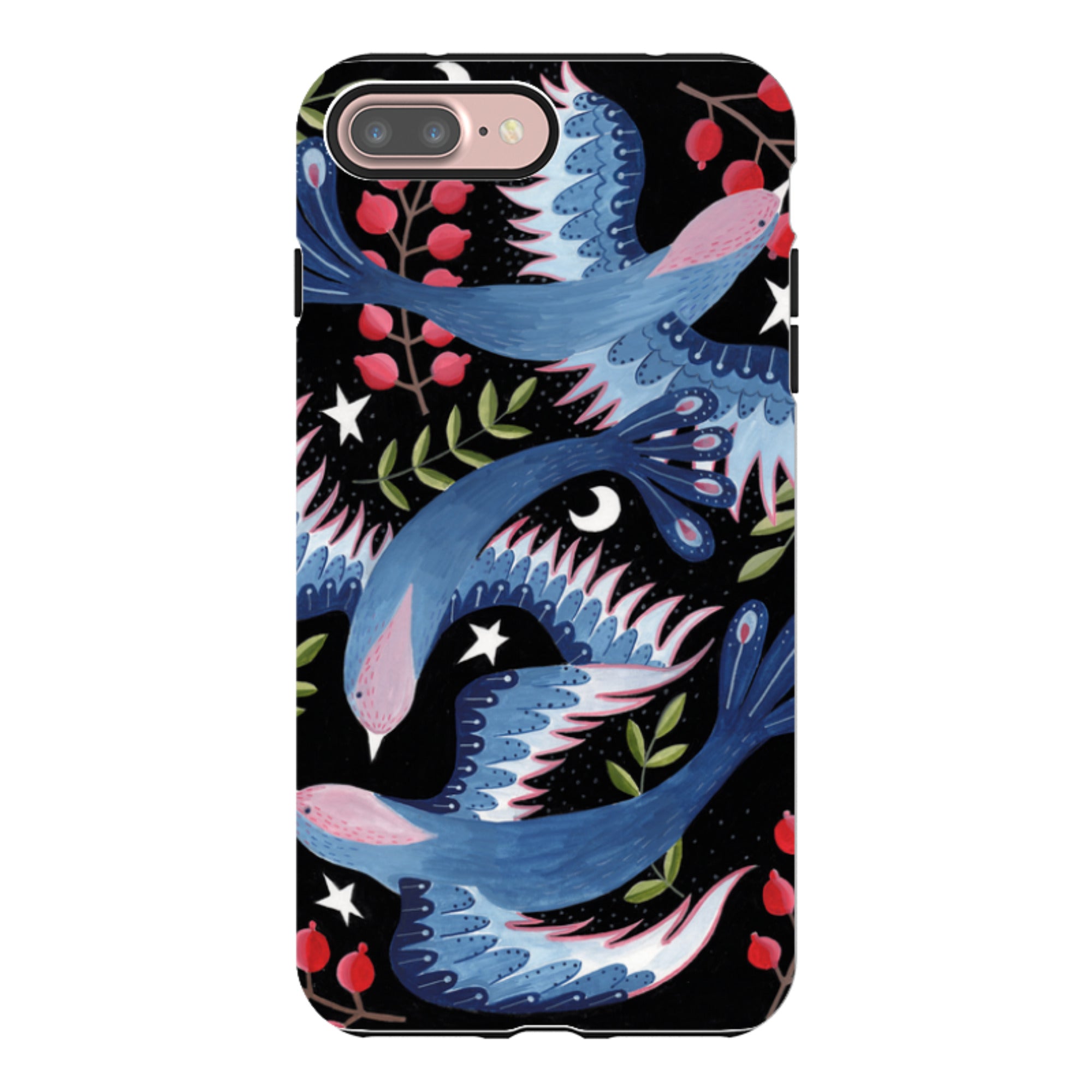 iPhone Tough Case - Soaring Birds By Bex Parkin