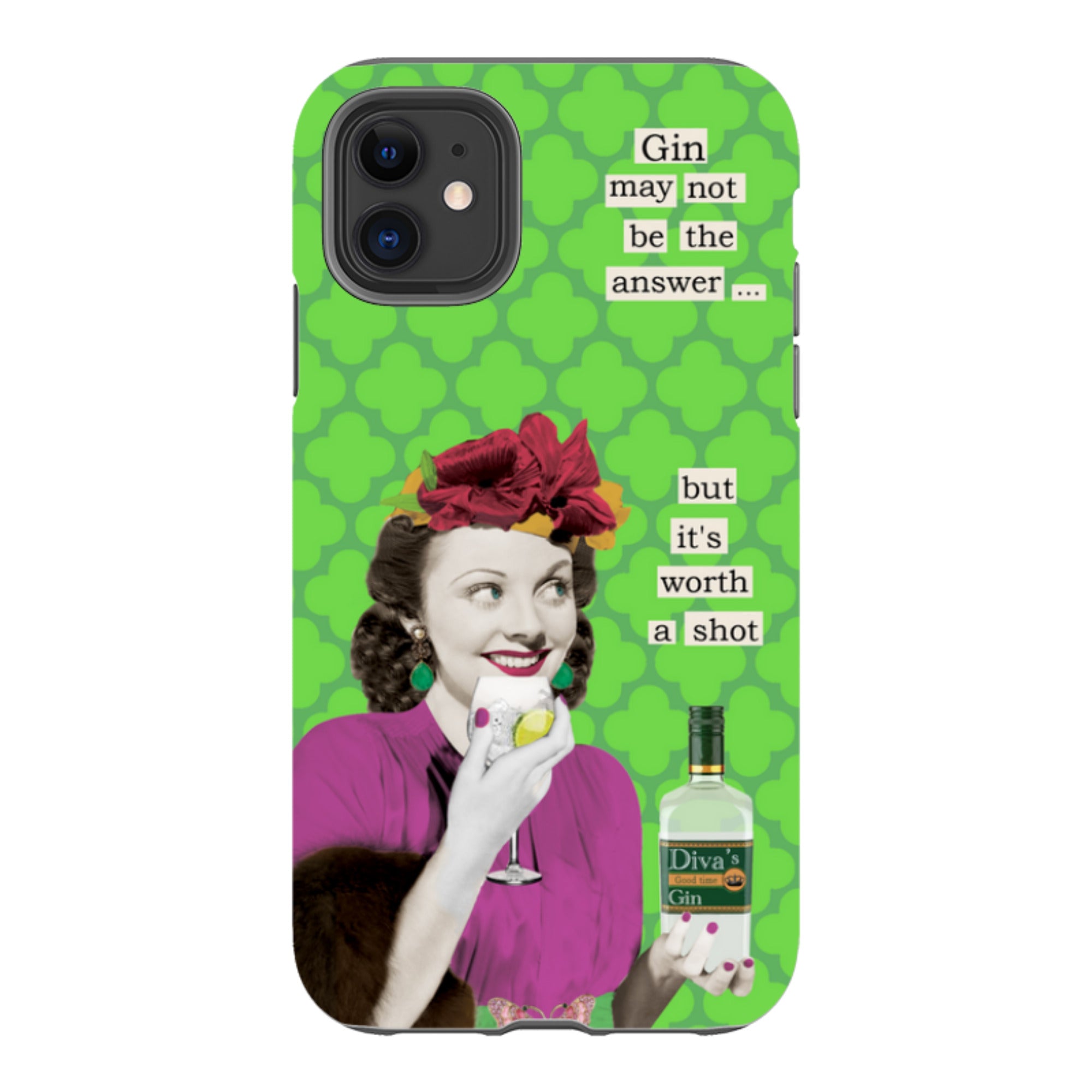 iPhone Tough Case - Gin By Clare Jordan