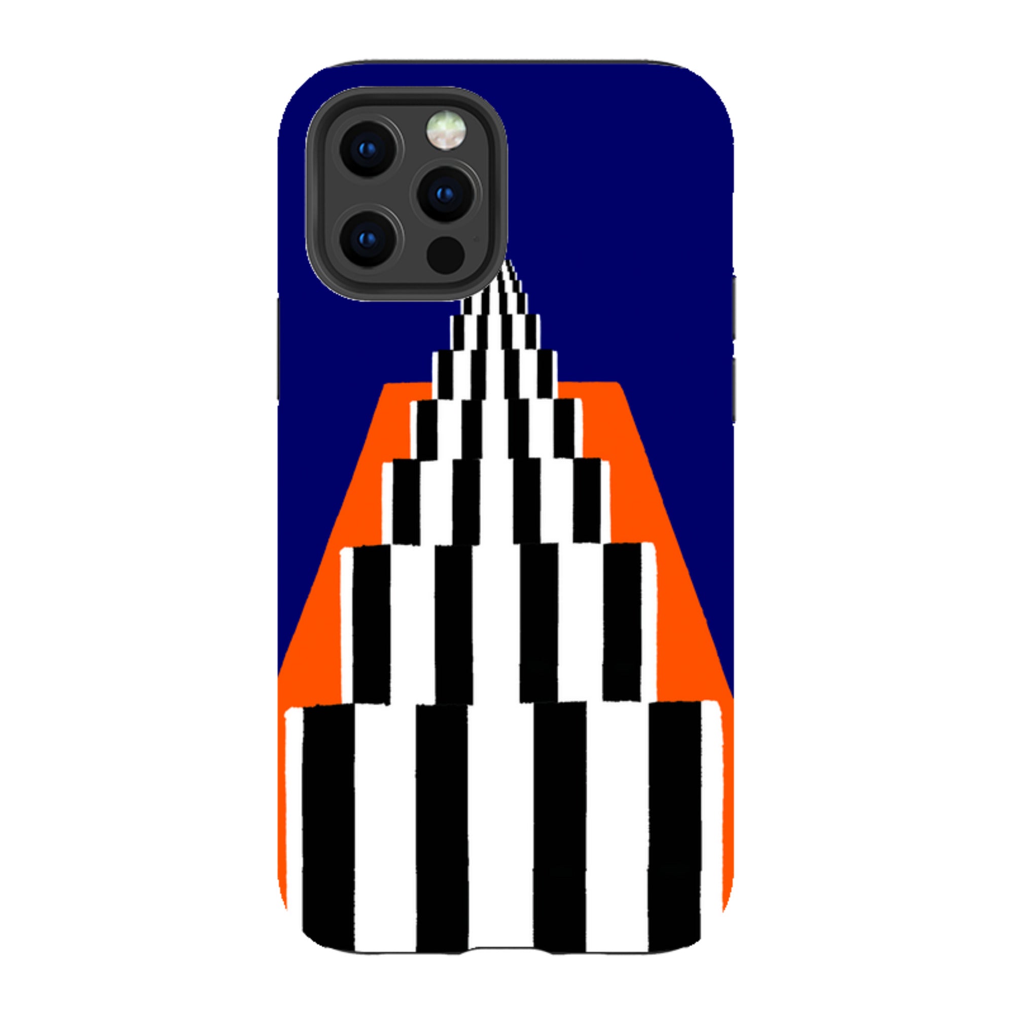 iPhone Tough Case - Paris Stripes By Paul Thurlby