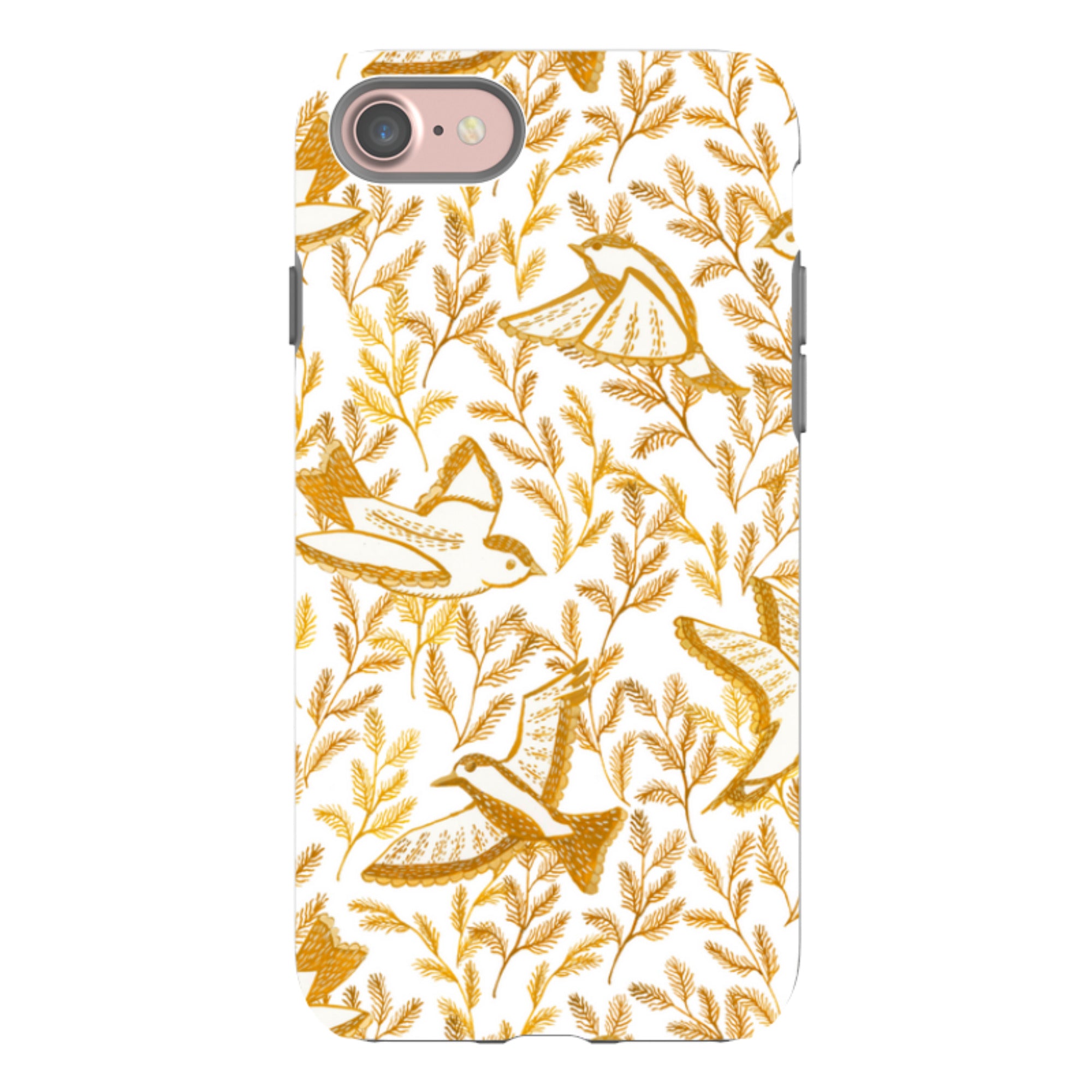 iPhone Tough Case - Fall Birds By Abby Jacobs