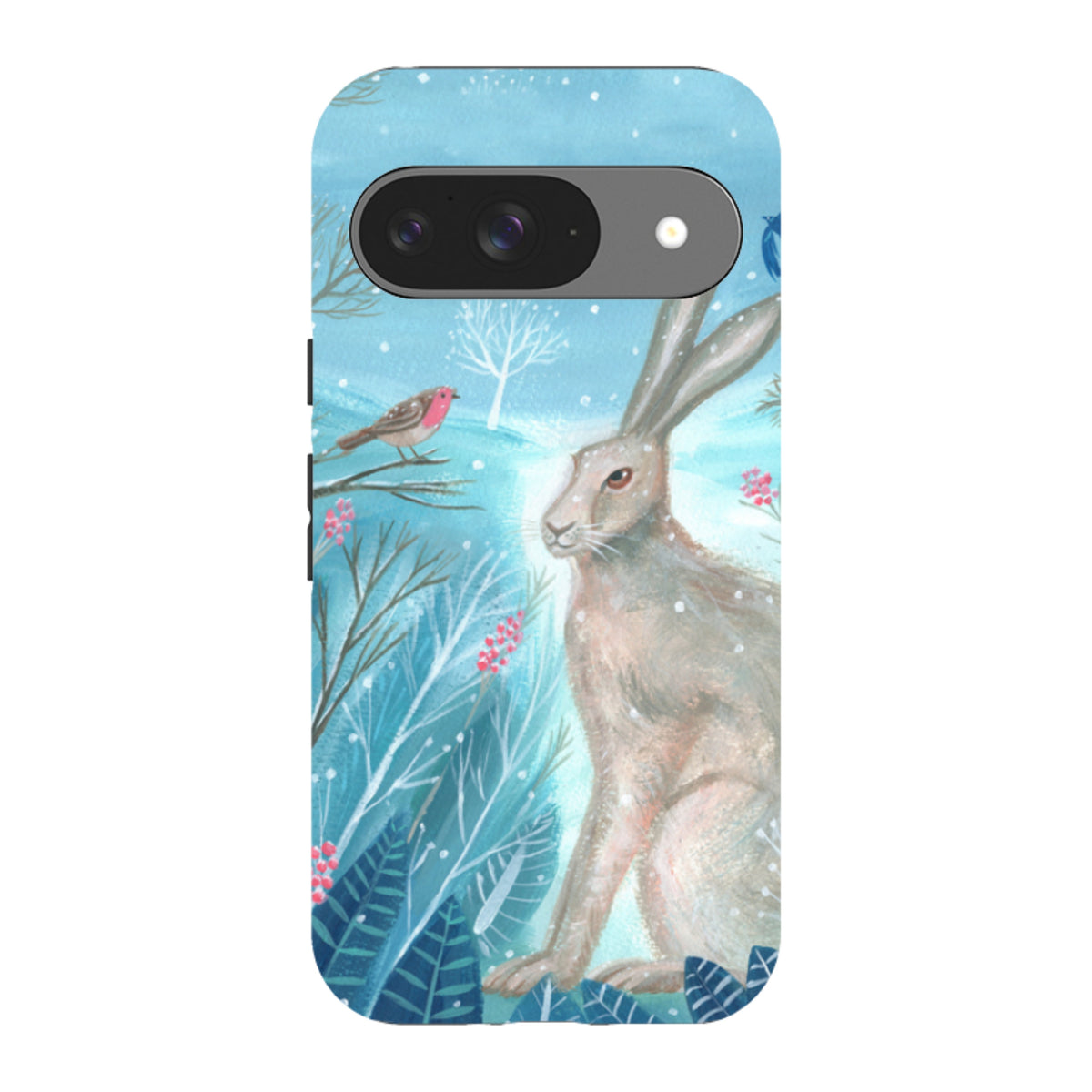 Google Tough Case - Winter Hare By Mary Stubberfield