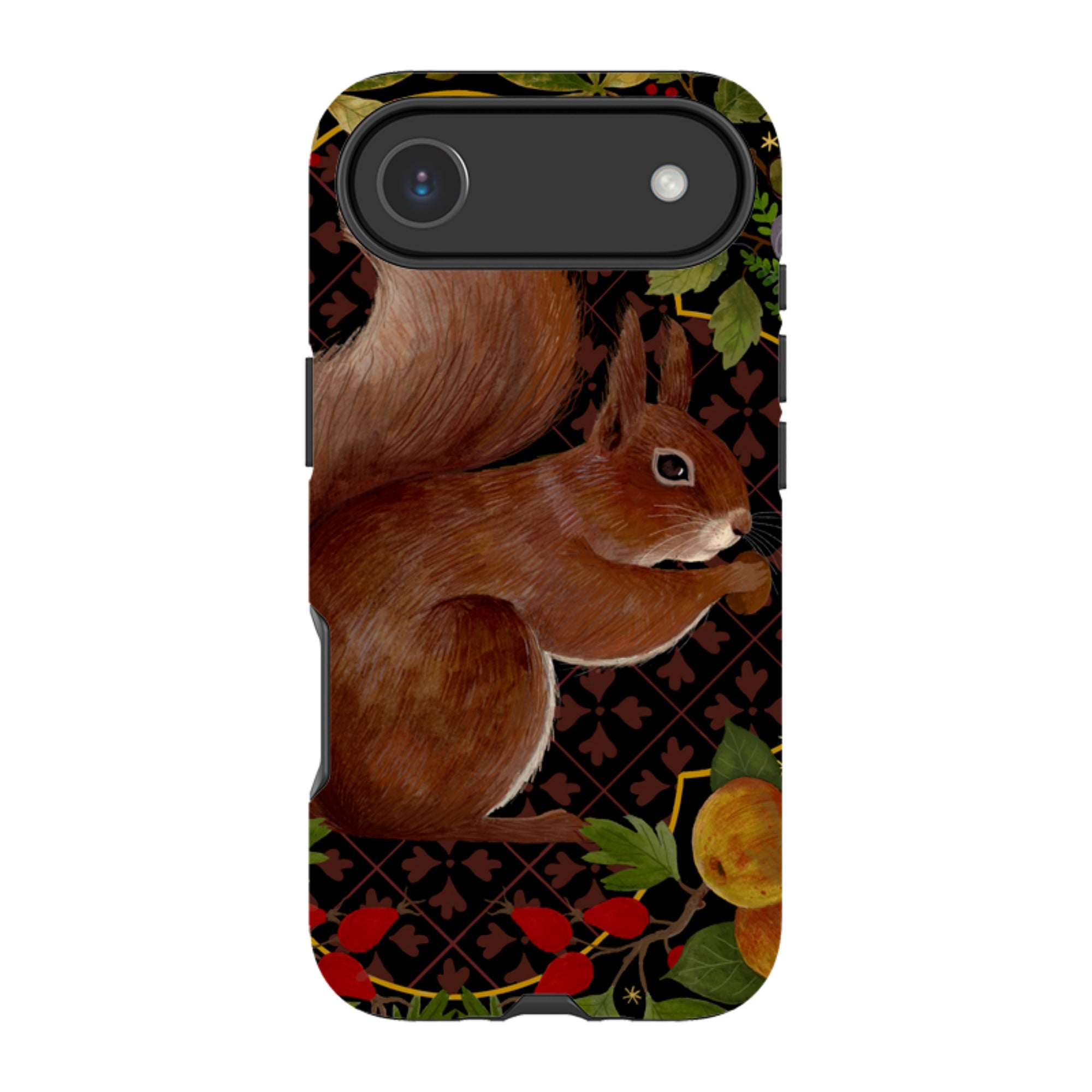 iPhone Tough Case - Squirrel Border By Bex Parkin
