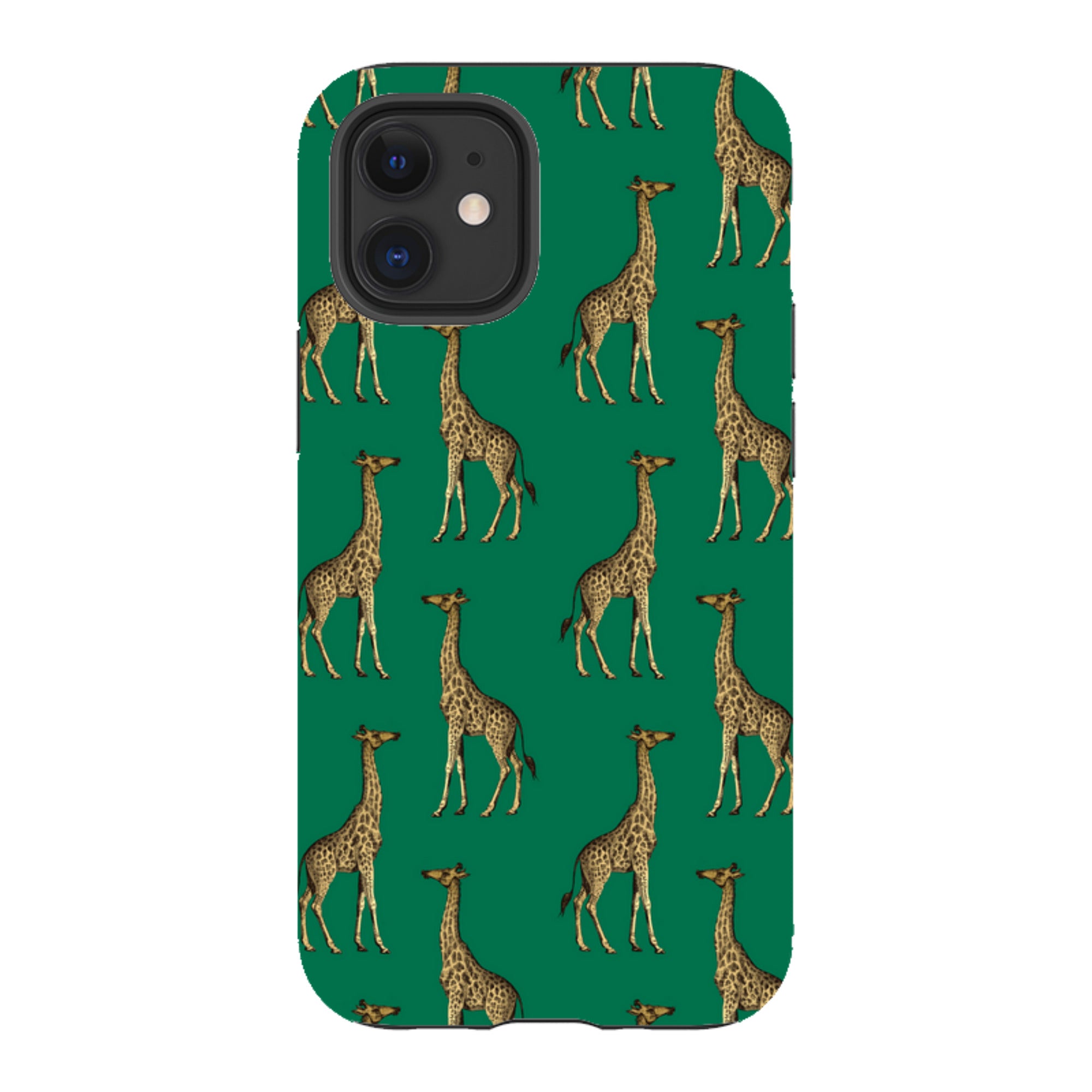 iPhone Tough Case - Green Giraffe