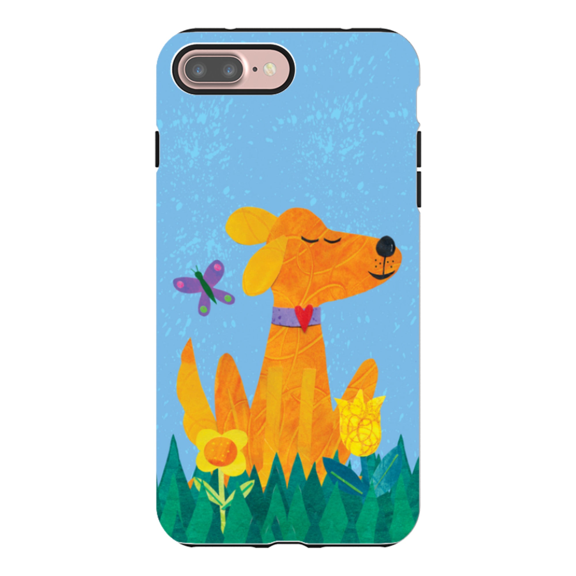 iPhone Tough Case - Pup in the grass By Tracey English