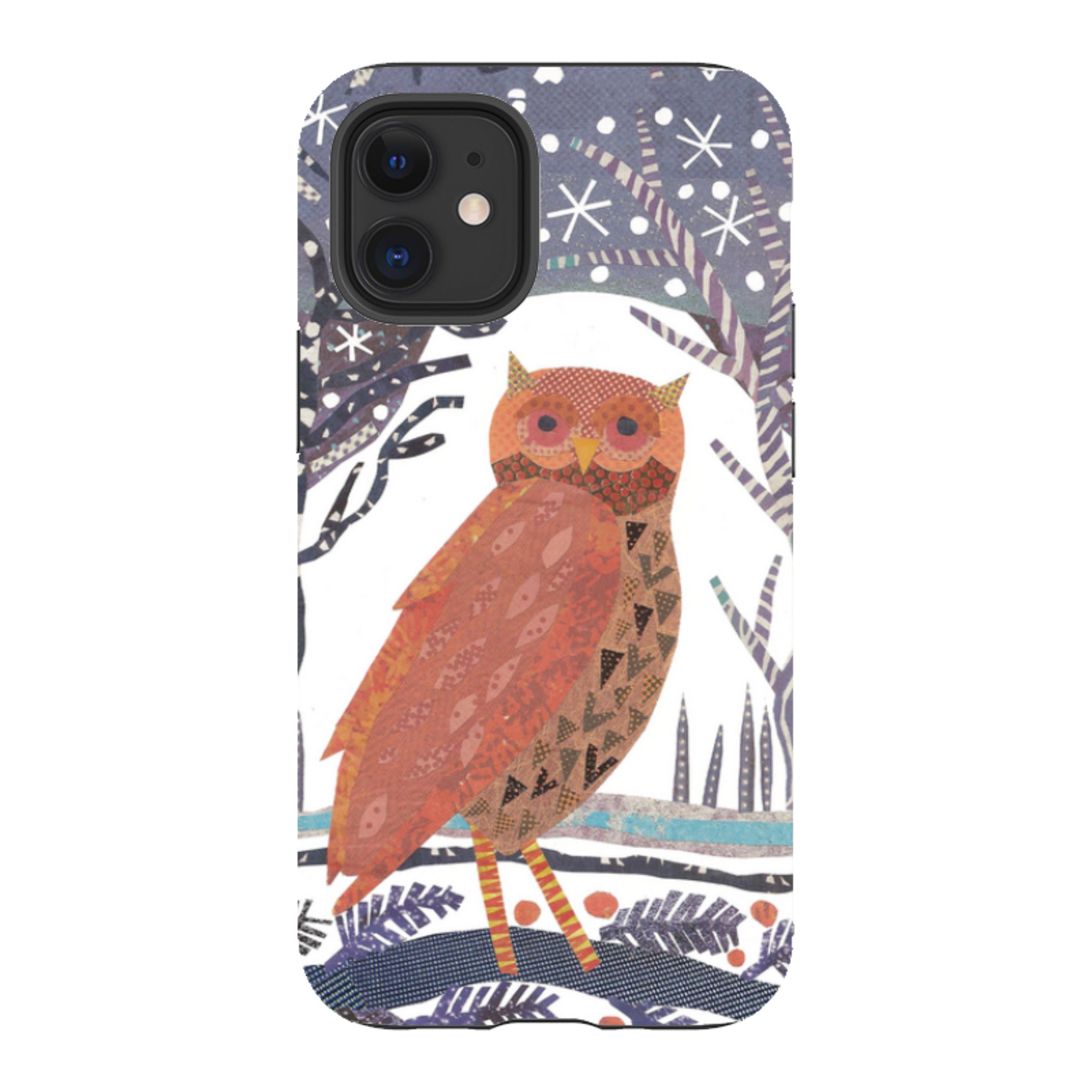 iPhone Tough Case - Winter Owl By Jane Robbins
