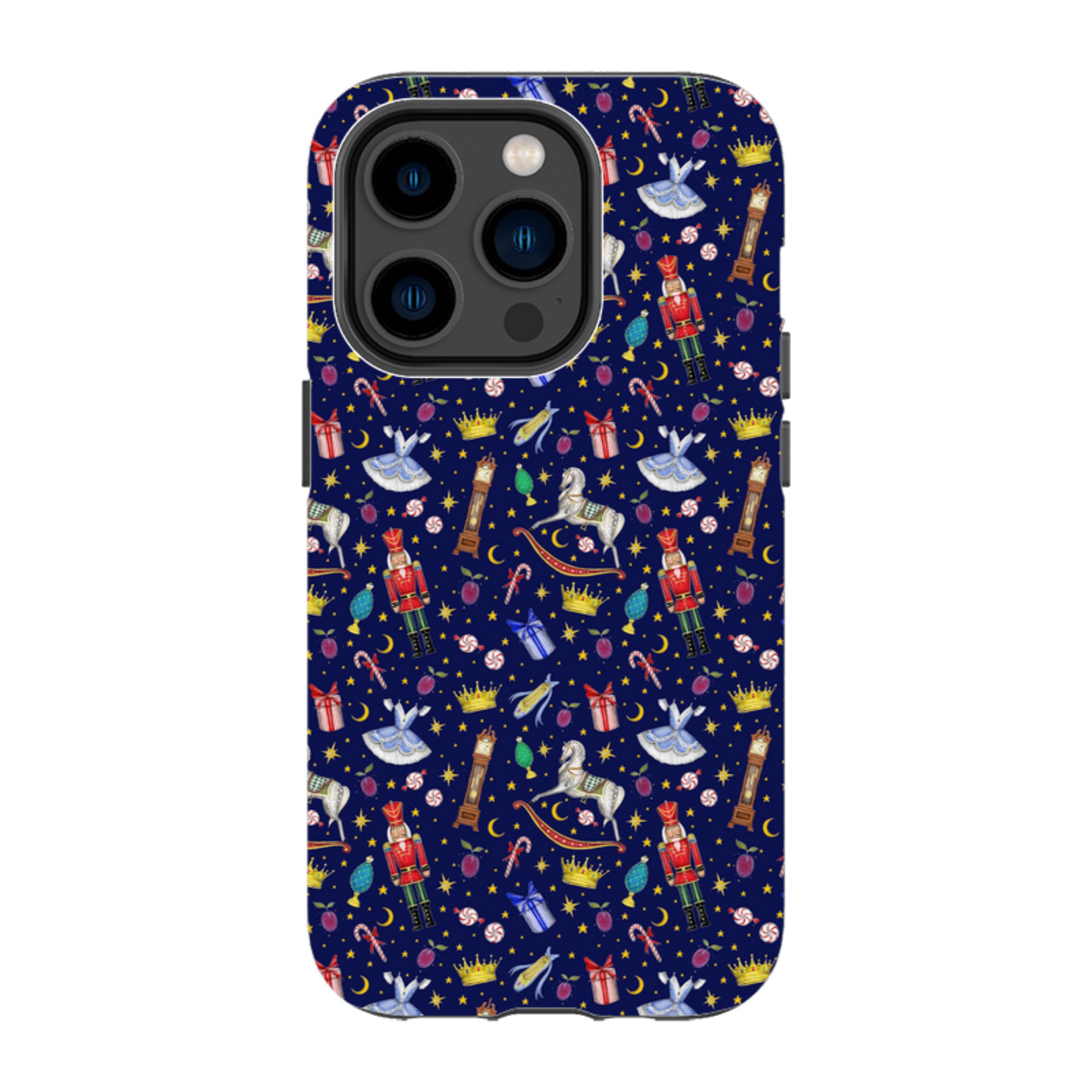 iPhone MagSafe Tough Case - Blue Nut Cracker By Catherine Rowe