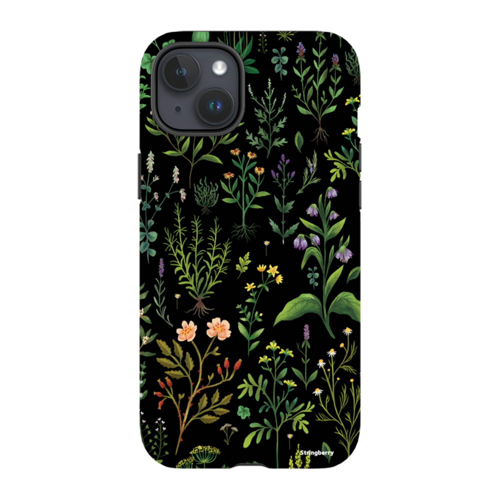 iPhone Tough Case - Medieval Herbal By Anna Stead