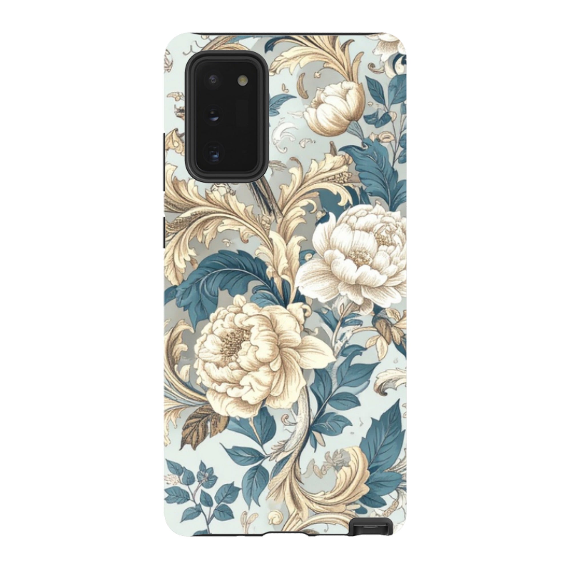 Samsung Tough  Case - Blue and Gold Summer