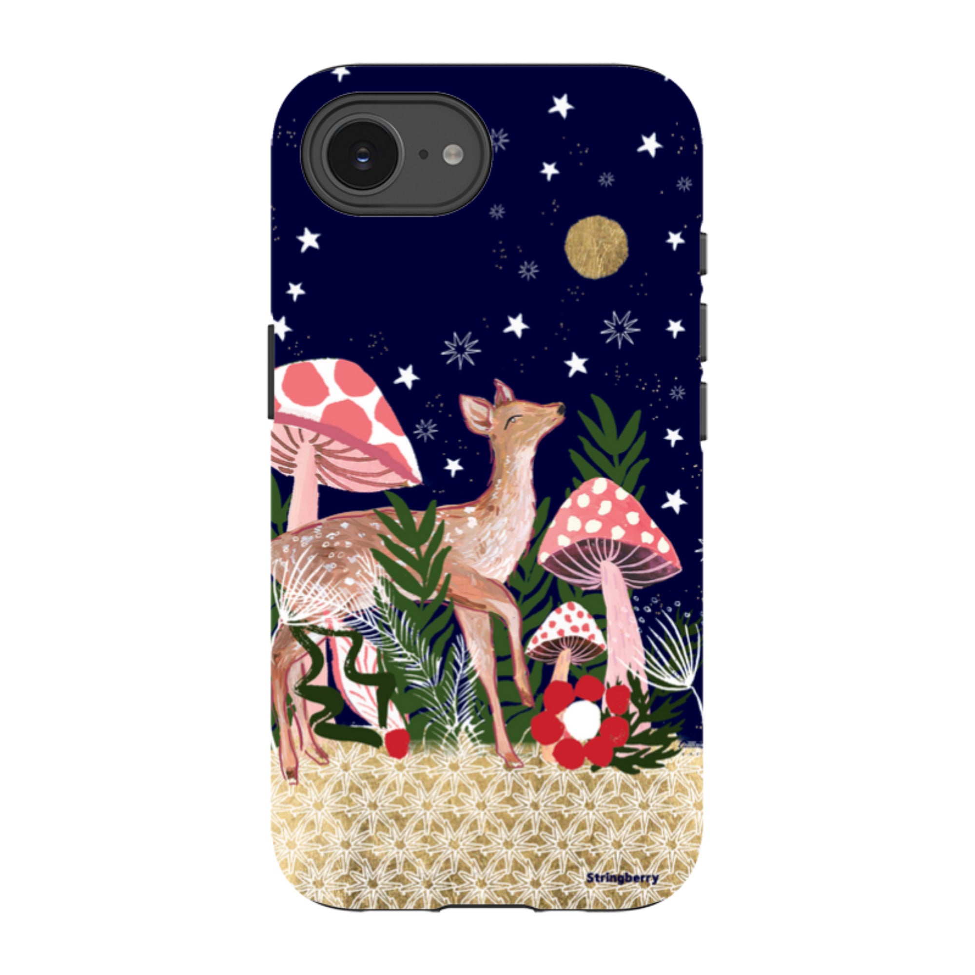 iPhone Tough Case - Deer By Emma Frances Grant