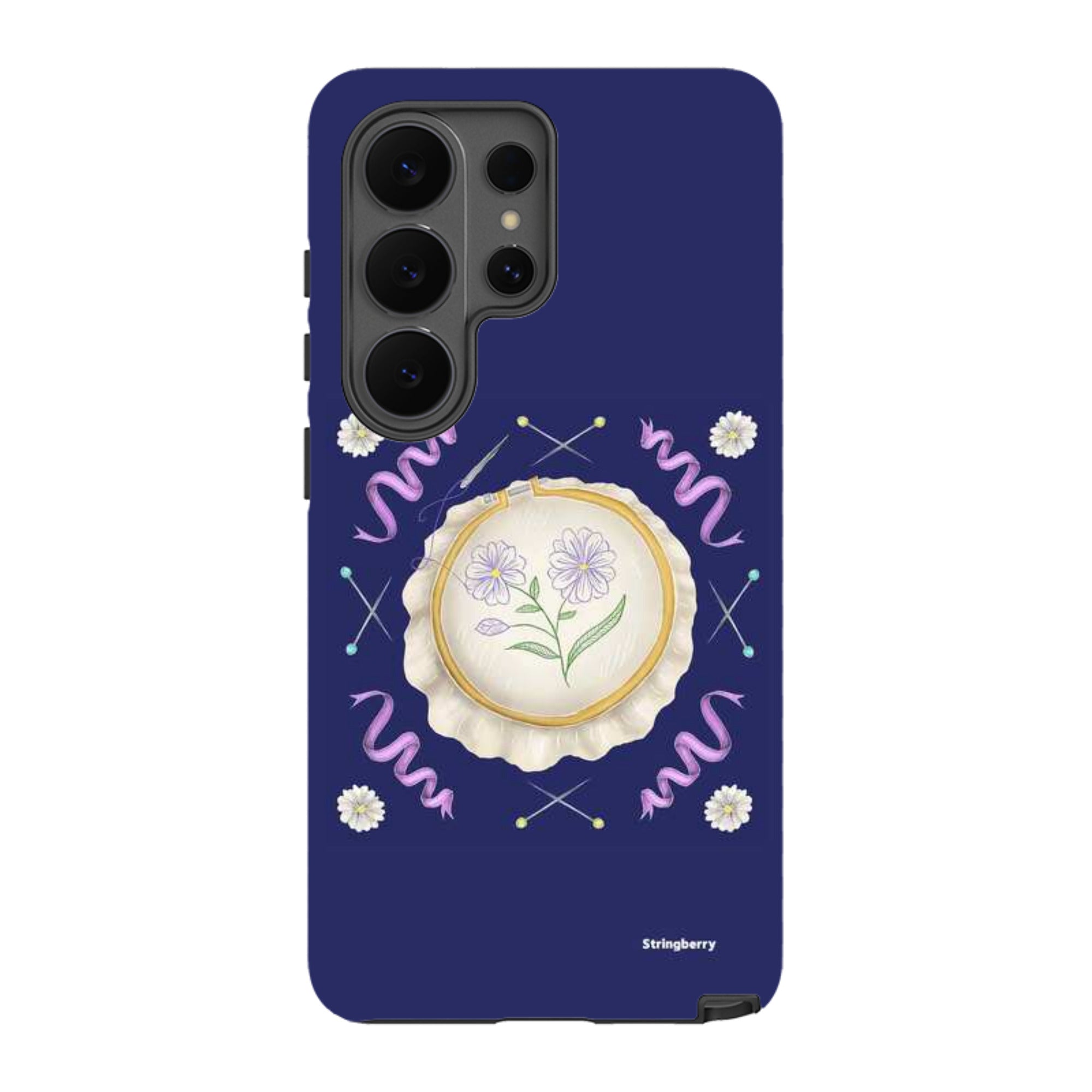 Samsung Tough Case - Daisy Needlework By Catherine Rowe