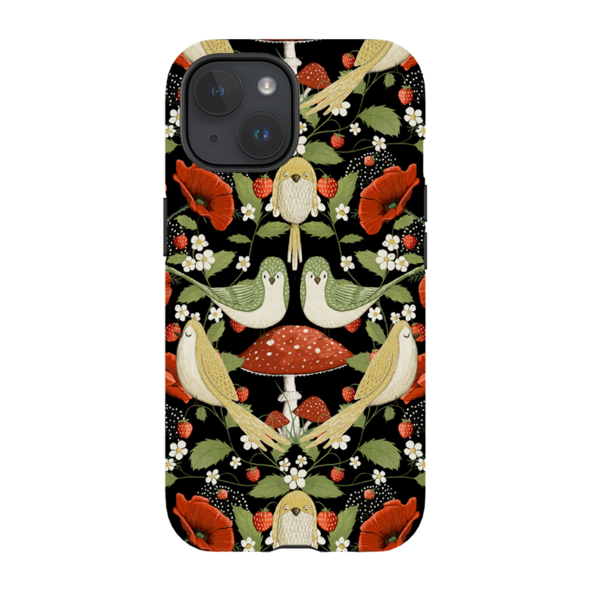 iPhone MagSafe Tough Case - Red Poppies By Maja Lindberg
