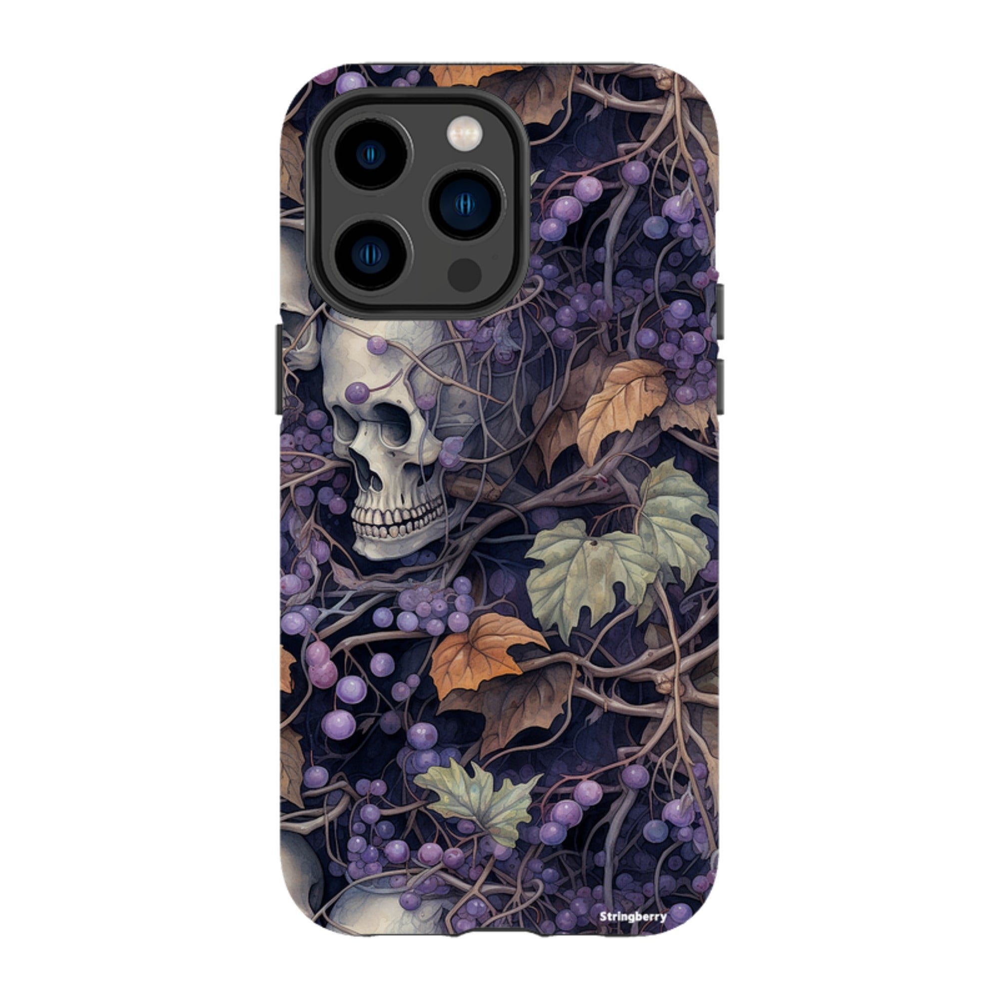 iPhone Tough Case - Grape Skull