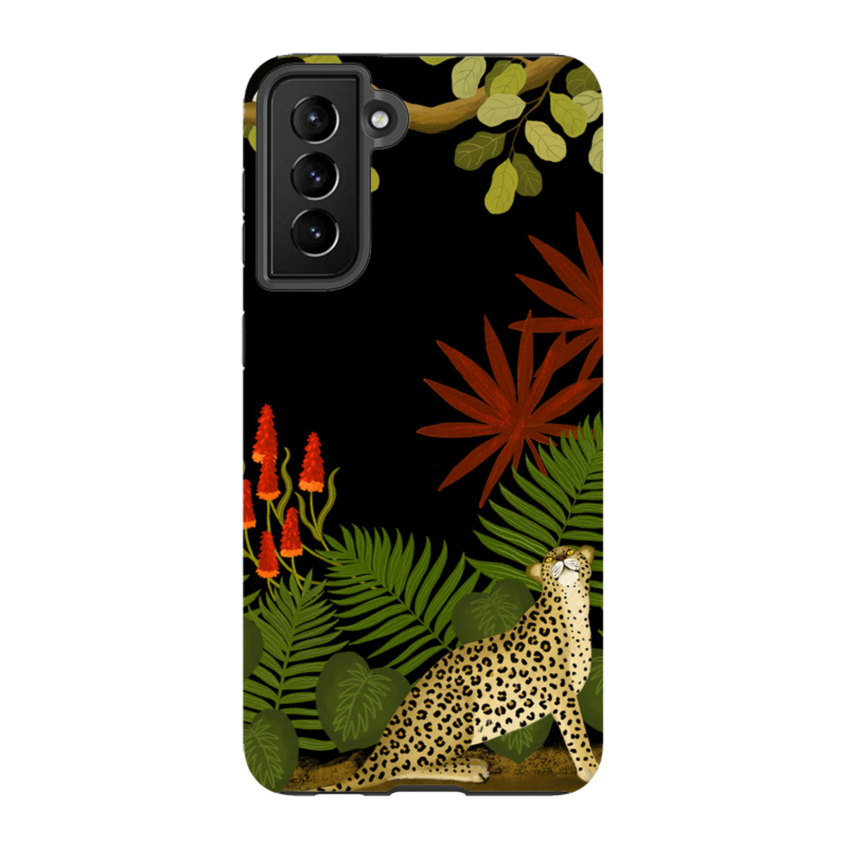 Samsung Tough Case - Toucan Leopard By Bex Parkin