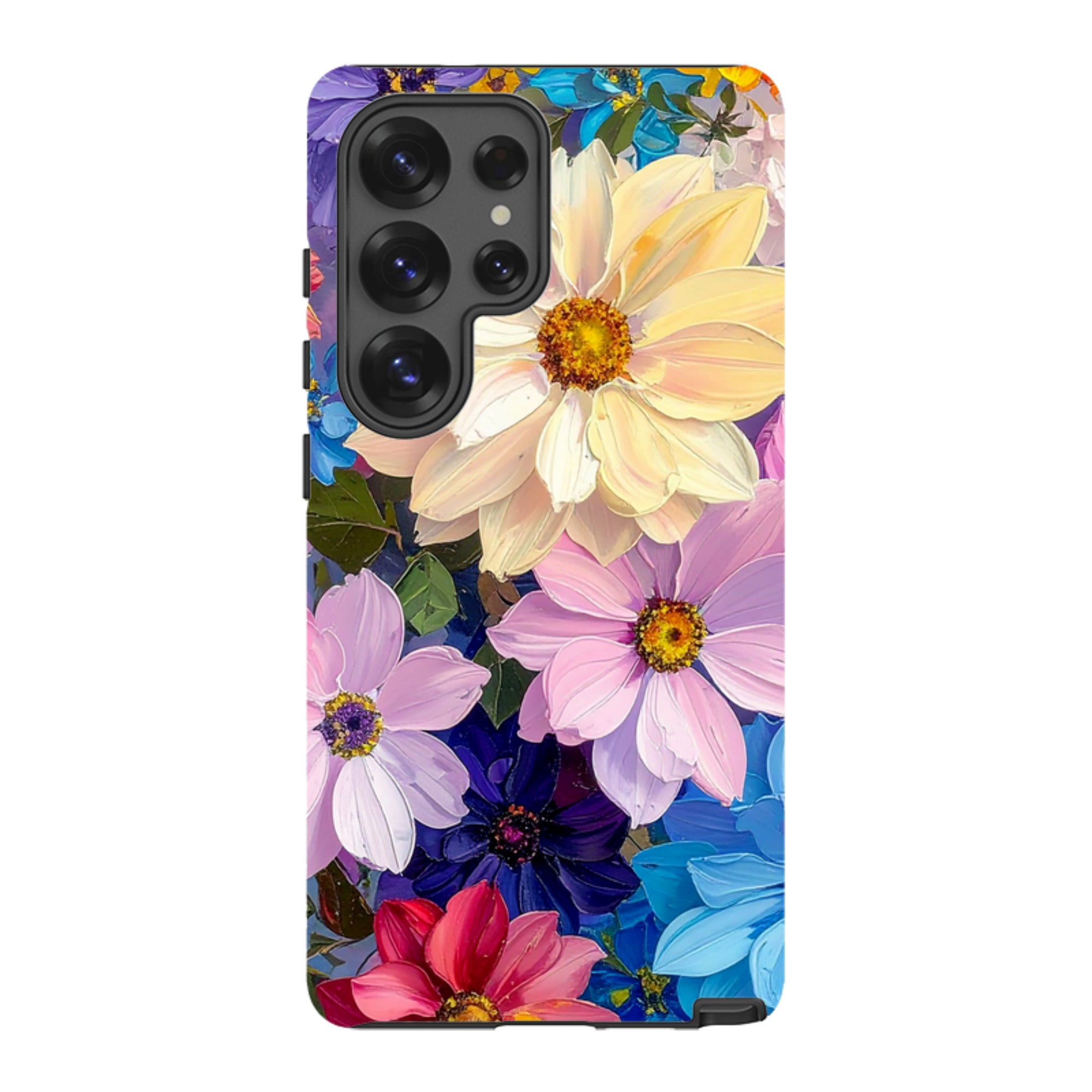 Samsung Tough Case - Summer Floral Blue Garden