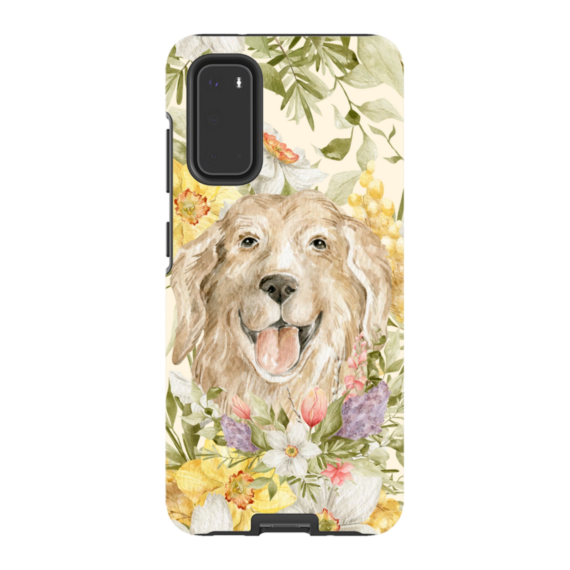 Samsung Tough Case - Floral Dog