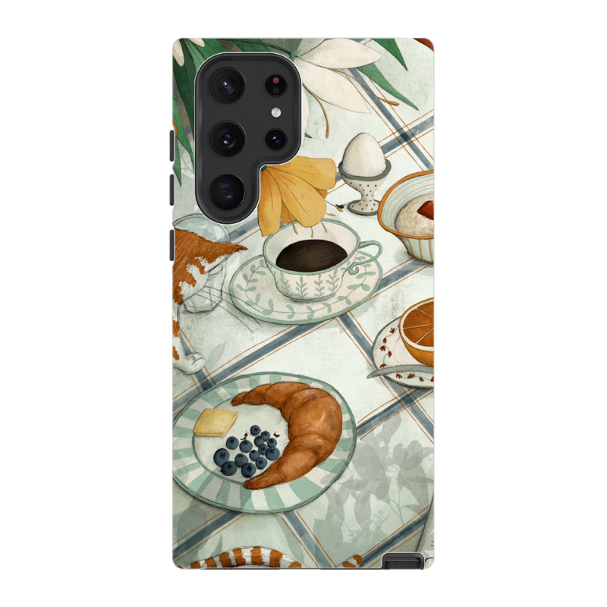 Samsung Tough Case - Hungry Friends By Maja Lindberg