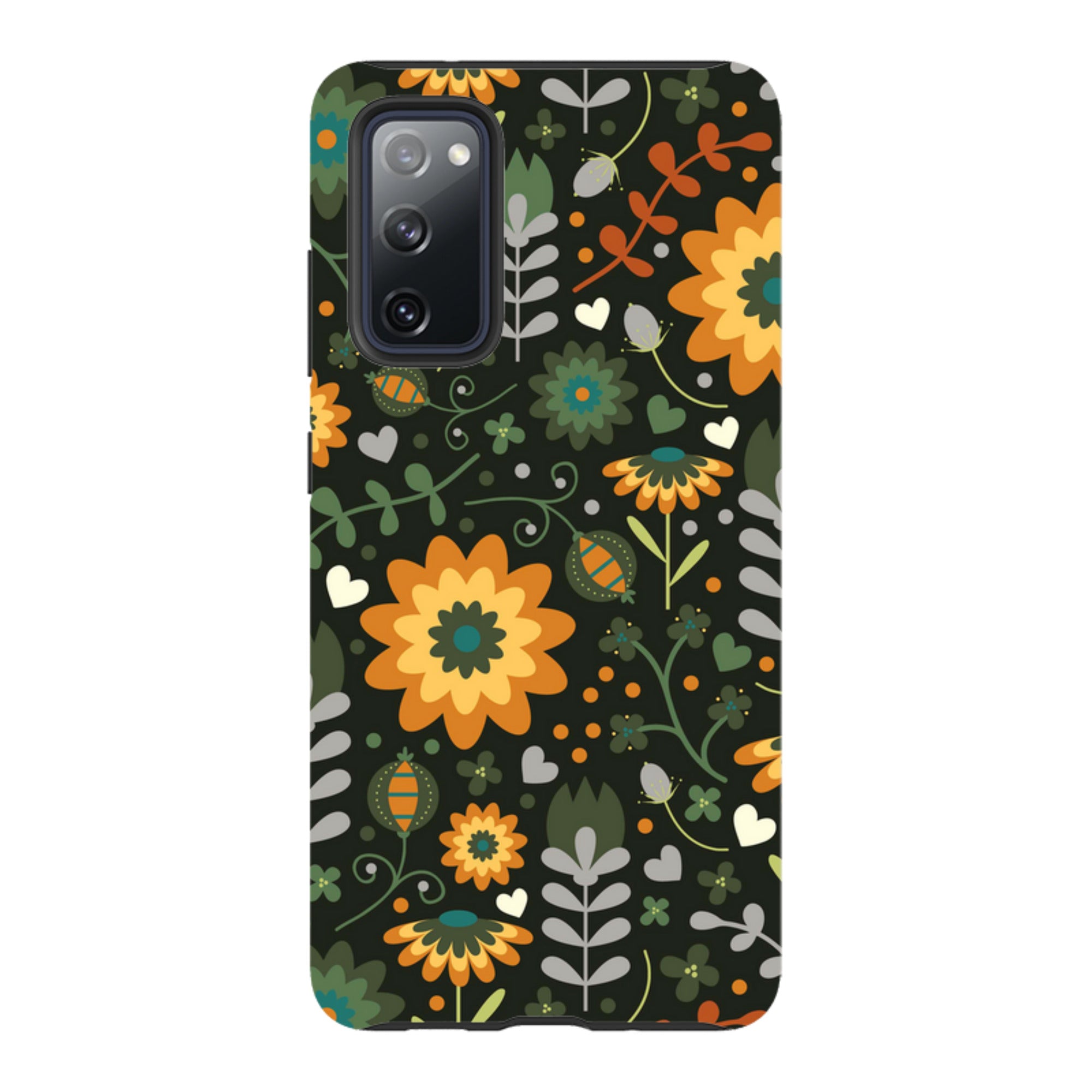 Samsung Tough Case - Dark Floral By Suzy Taylor