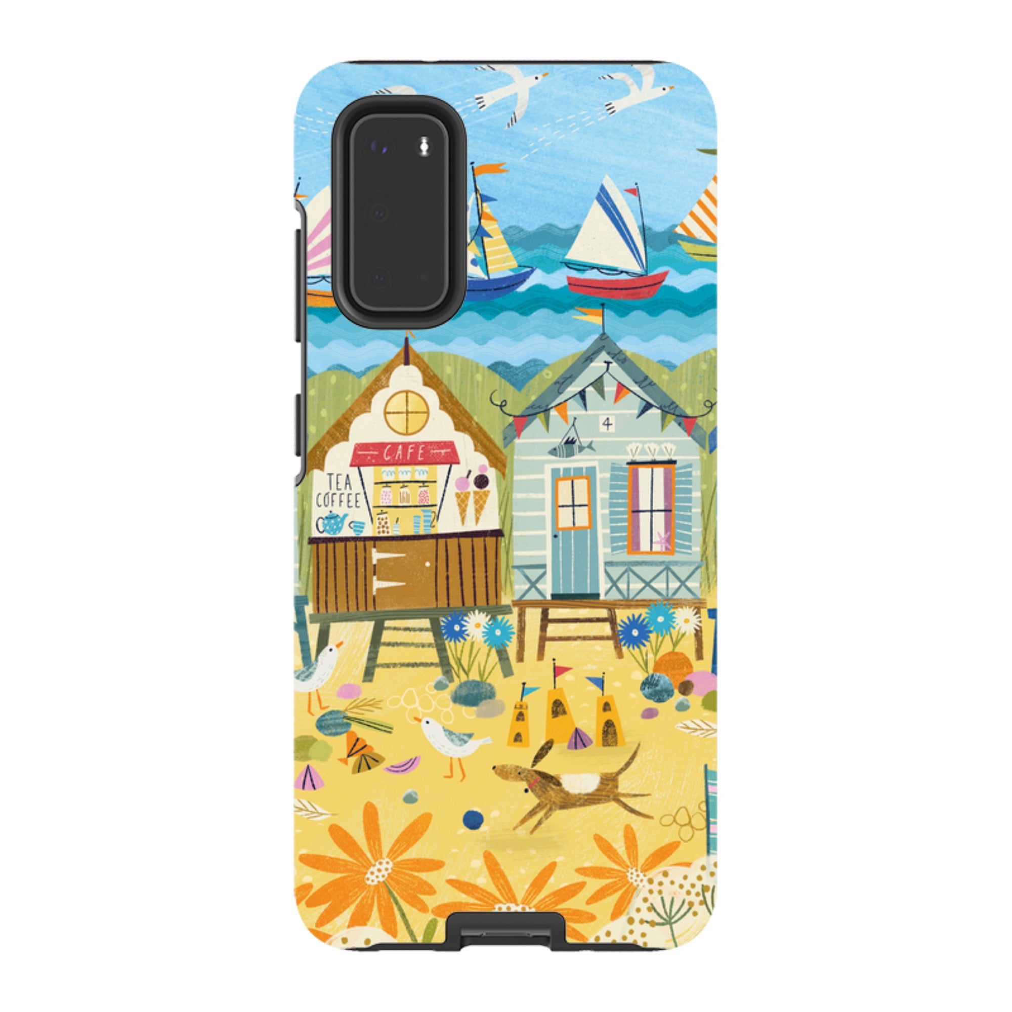 Samsung Tough  Case - Beachy Days 2 By Ali Brookes