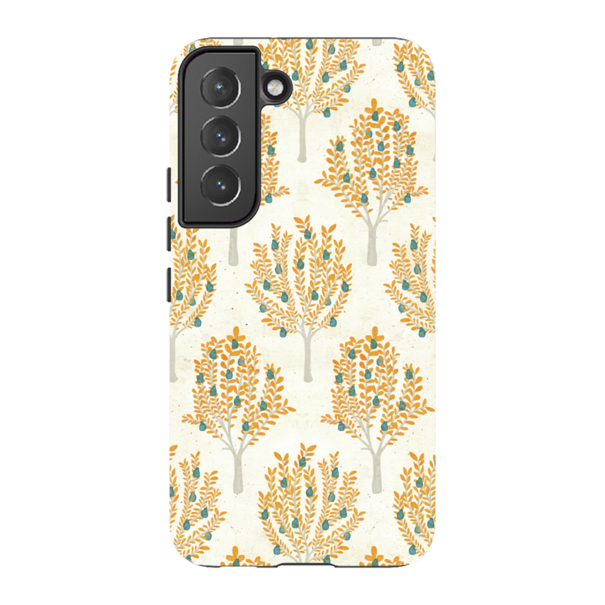 Samsung Tough Case - Pear Trees Cream By Katherine Quinn