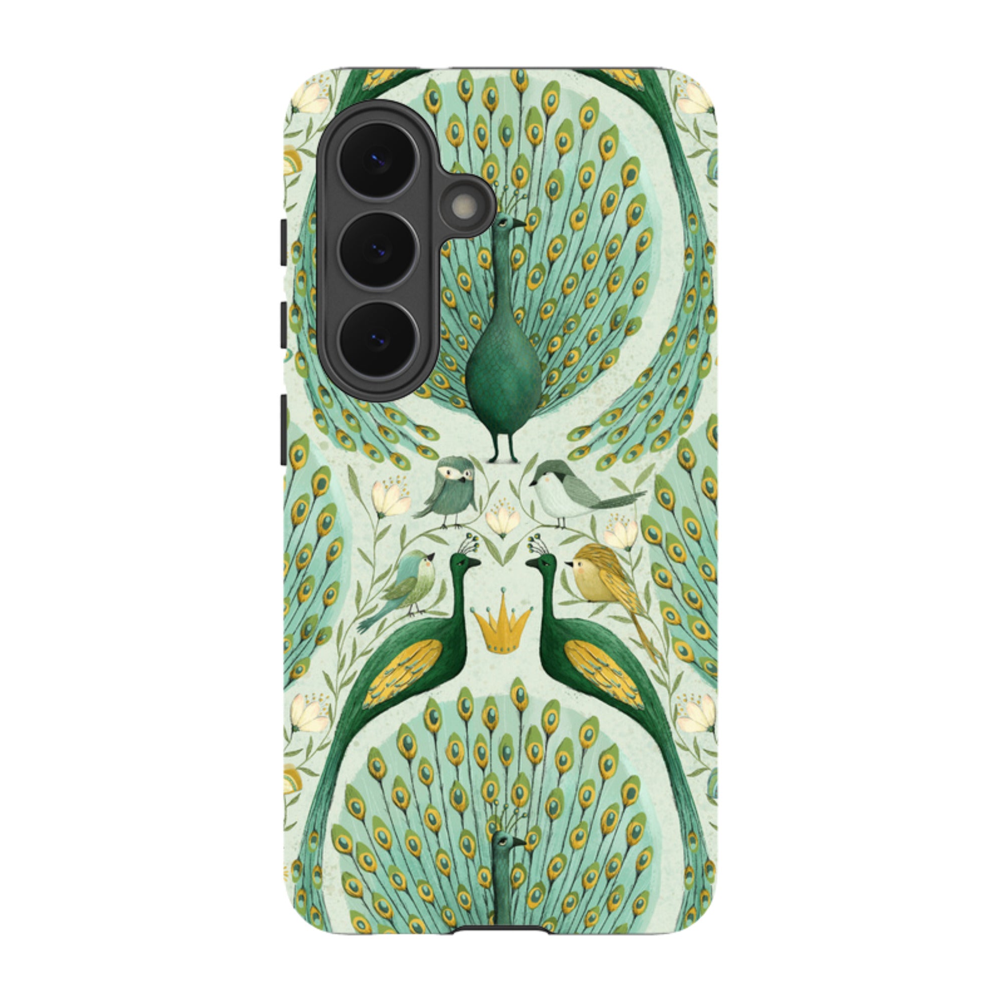 Samsung Tough Case - Peacock Pattern By Maja Lindberg