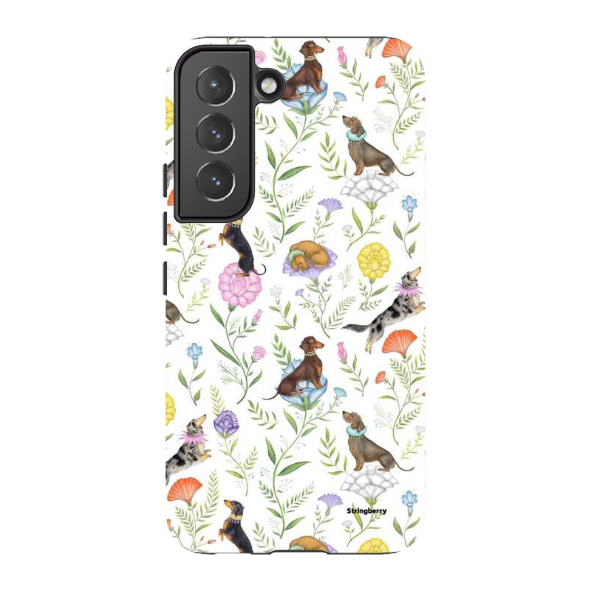 Samsung Tough Case - Doxy Day Afternoon White By Catherine Rowe
