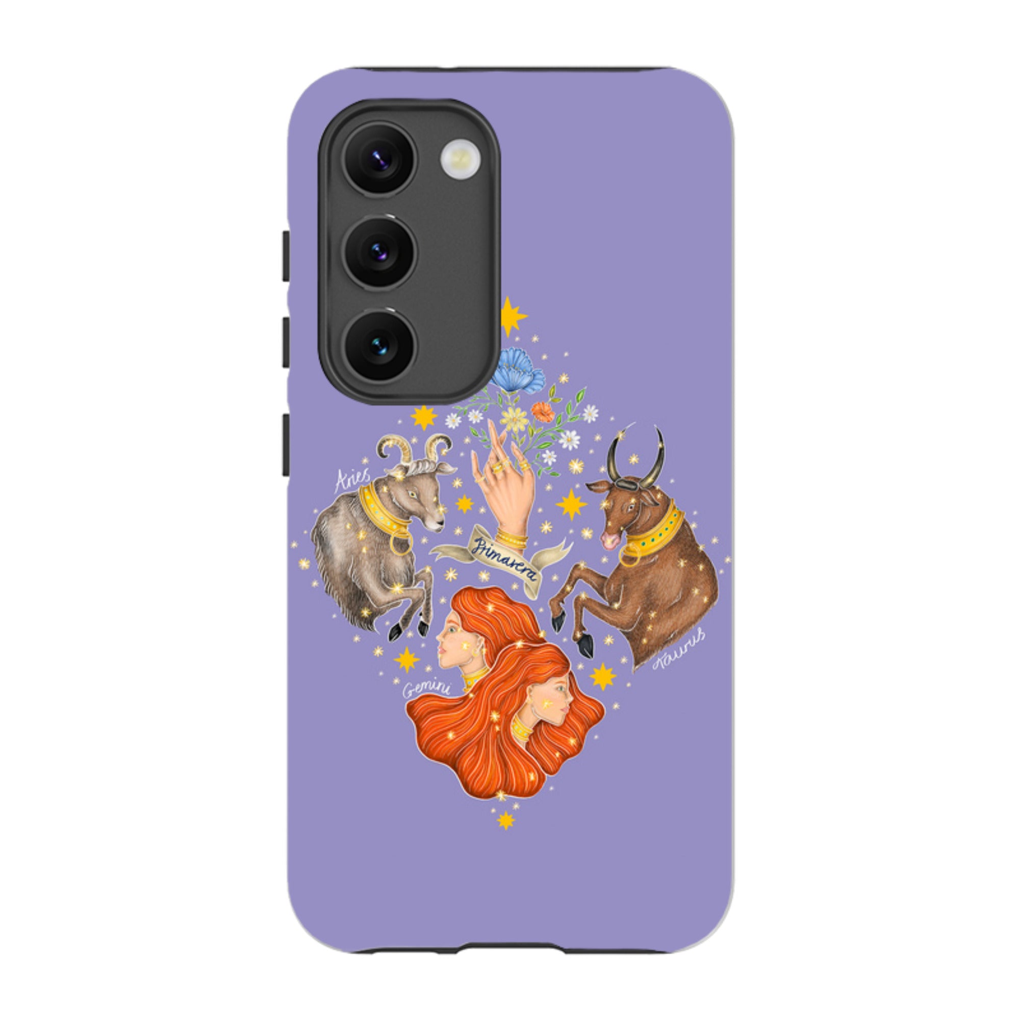 Samsung Tough Case - Spring Zodiac By Catherine Rowe