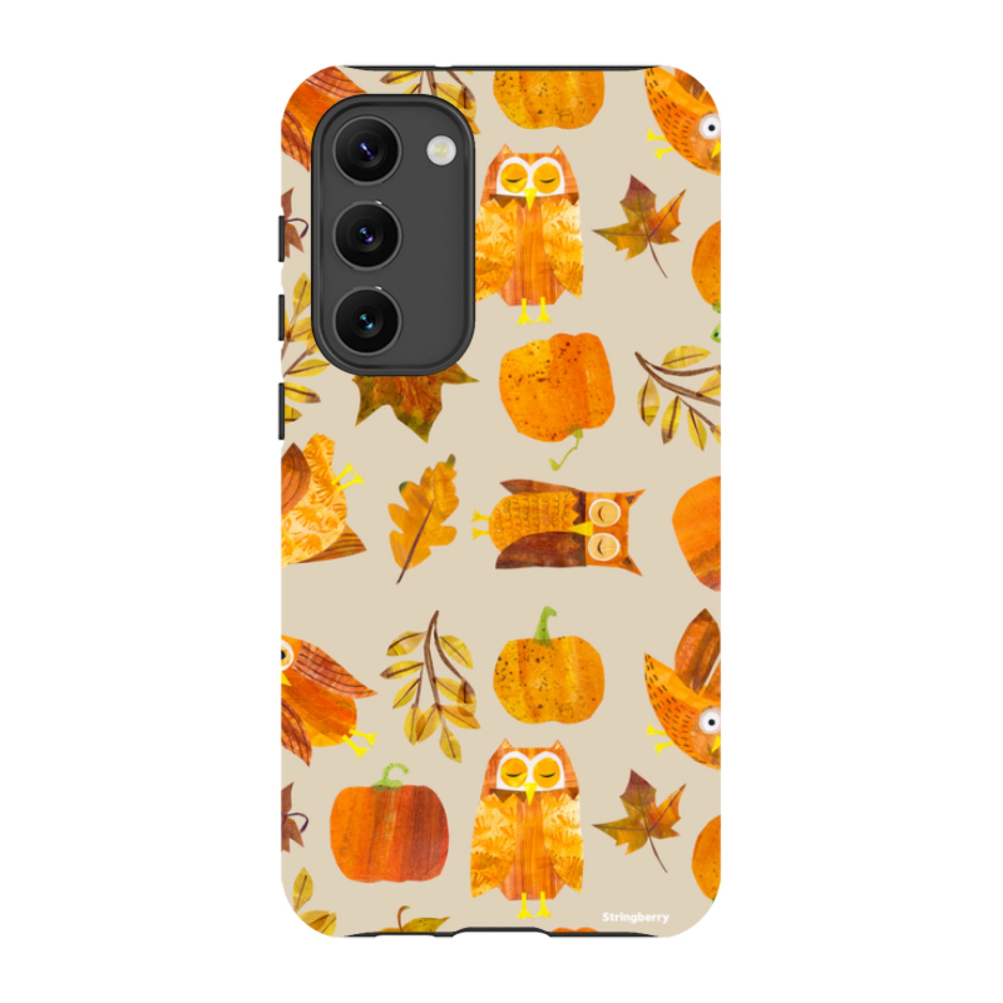 Samsung Tough Case - Pumpkins and Owls By Tracey English